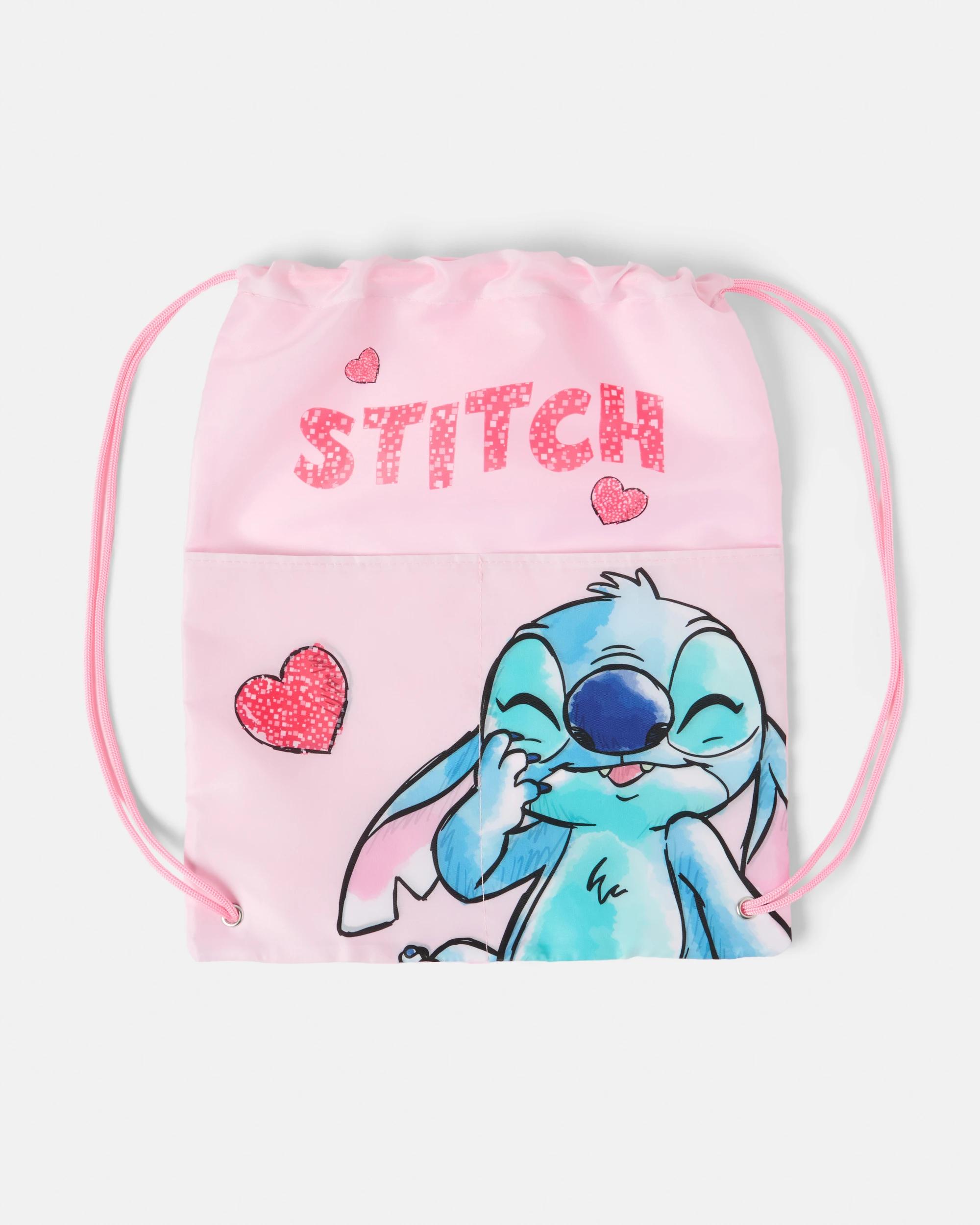 1 Disney Stitch License Drawstring Bag Stitch, 1 of 4