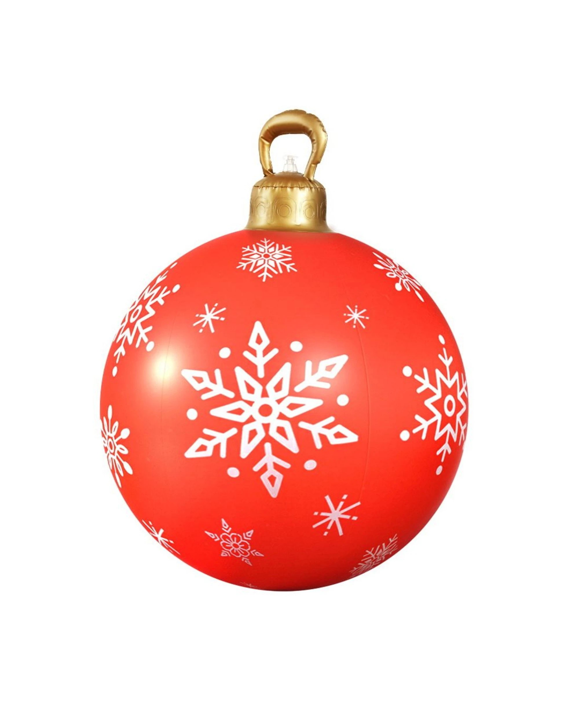 1 Jingle Jollys Christmas Inflatable Ball Bauble 60cm Outdoor Decoration - Red, 1 of 7