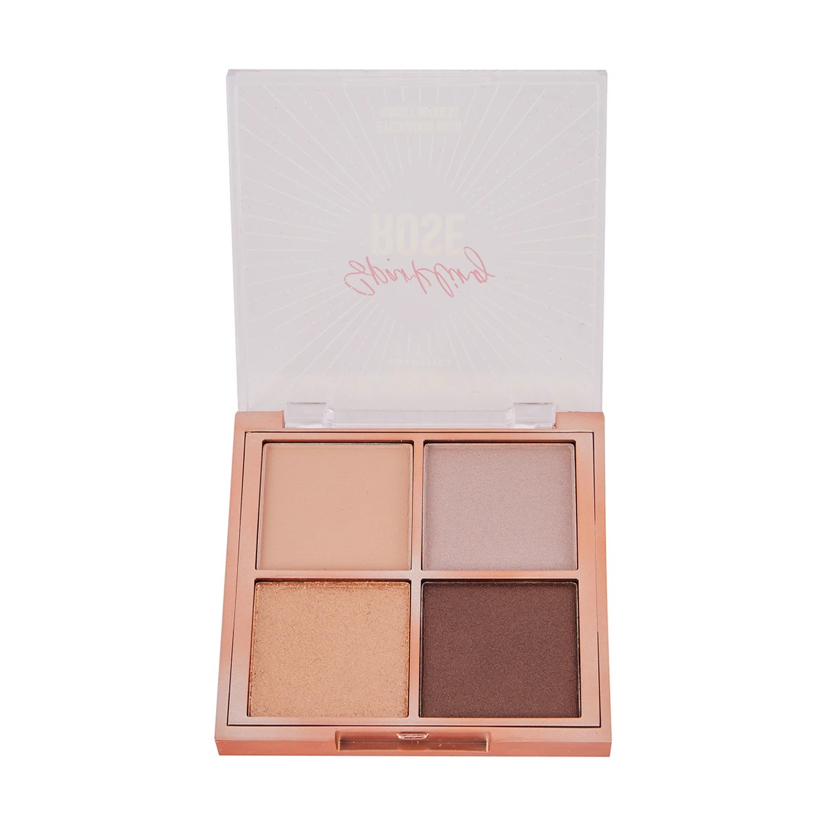 2 OXX Cosmetics Sparkling Rose Eyeshadow Quad Set - Sunset Goddess, 2 of 7