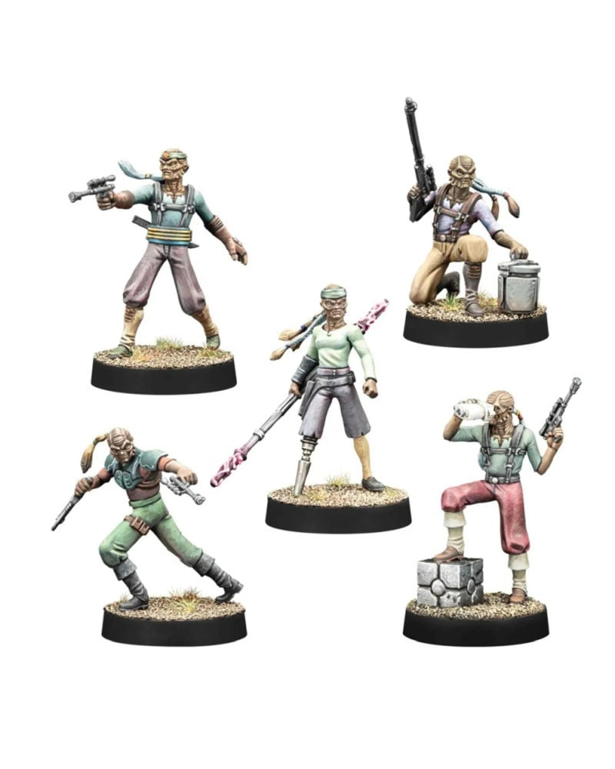 3 Star Wars: Legion Hondo Ohnaka and Weequay Pirates Unit Expansion, 3 of 3