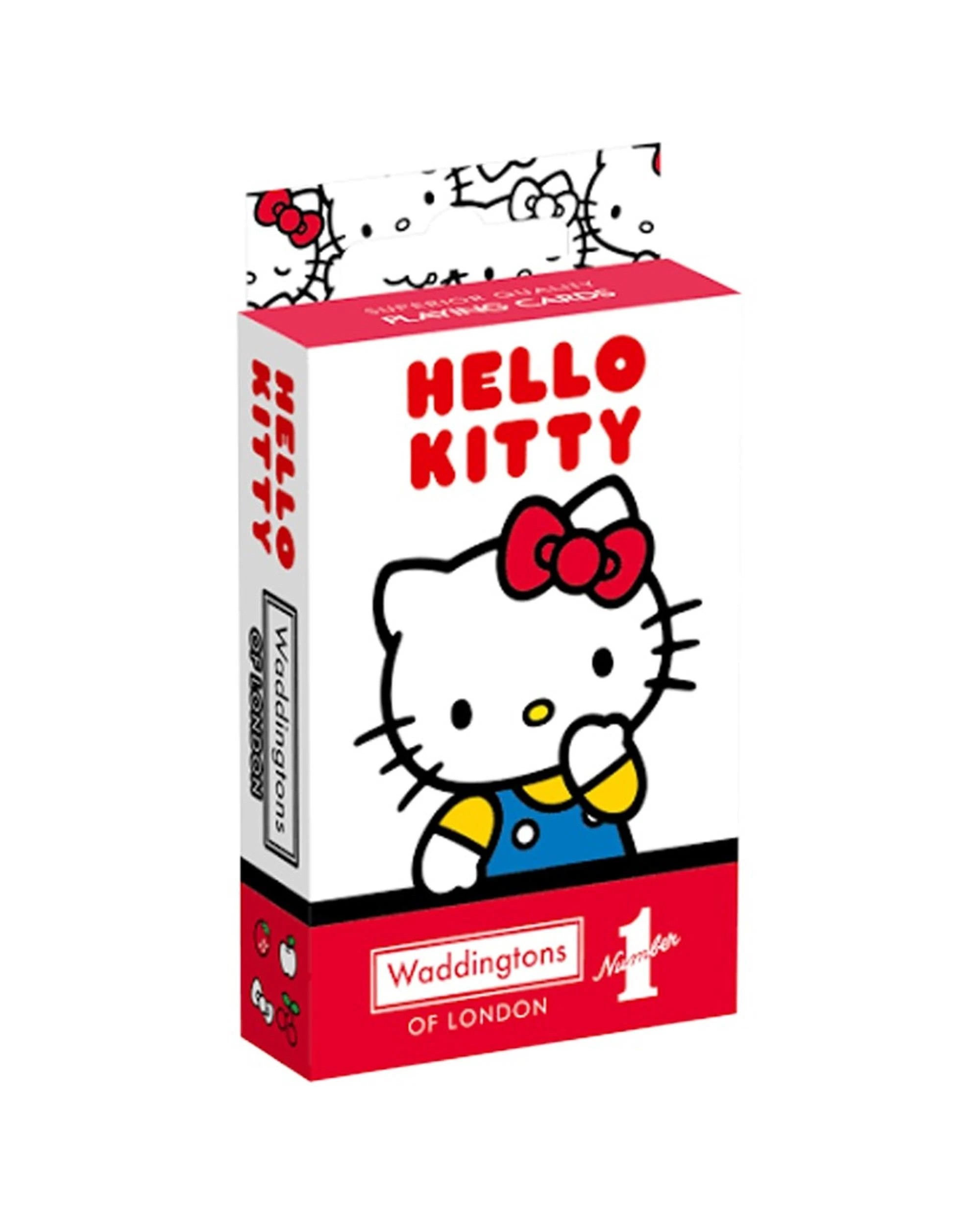 1 Waddingtons Hello Kitty Playing Cards, 1 of 3