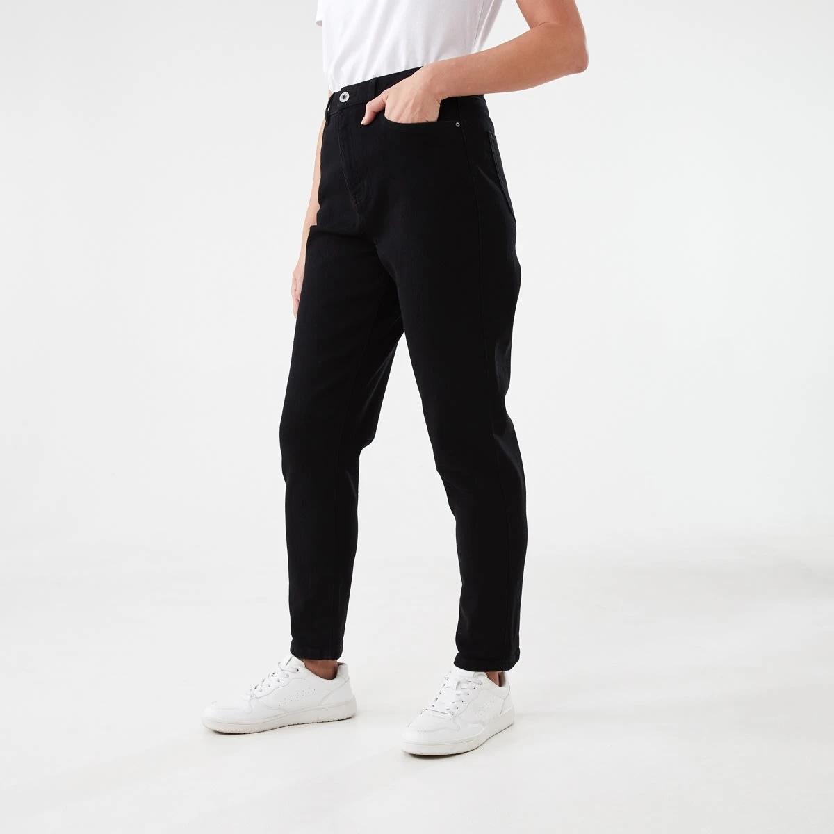 2 Mum Jeans BLACK WASH, 2 of 5