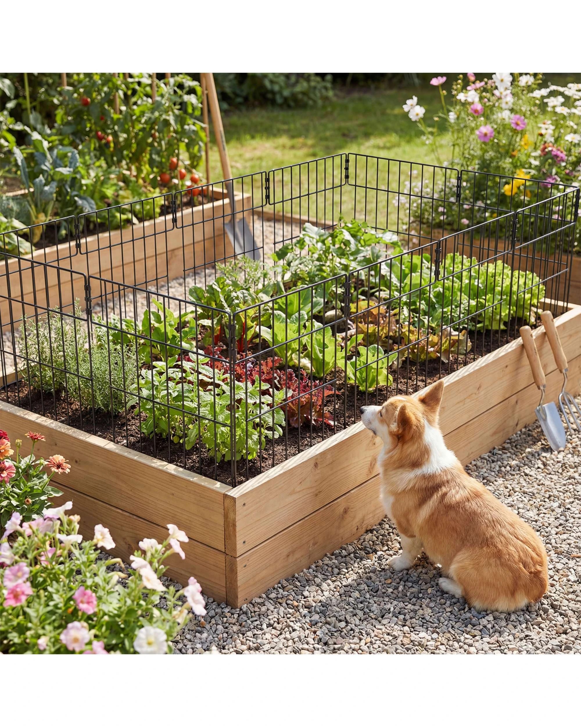 5 Advwin Garden Fence DIY Flower Bed Pet Barrier Border, 5 of 8