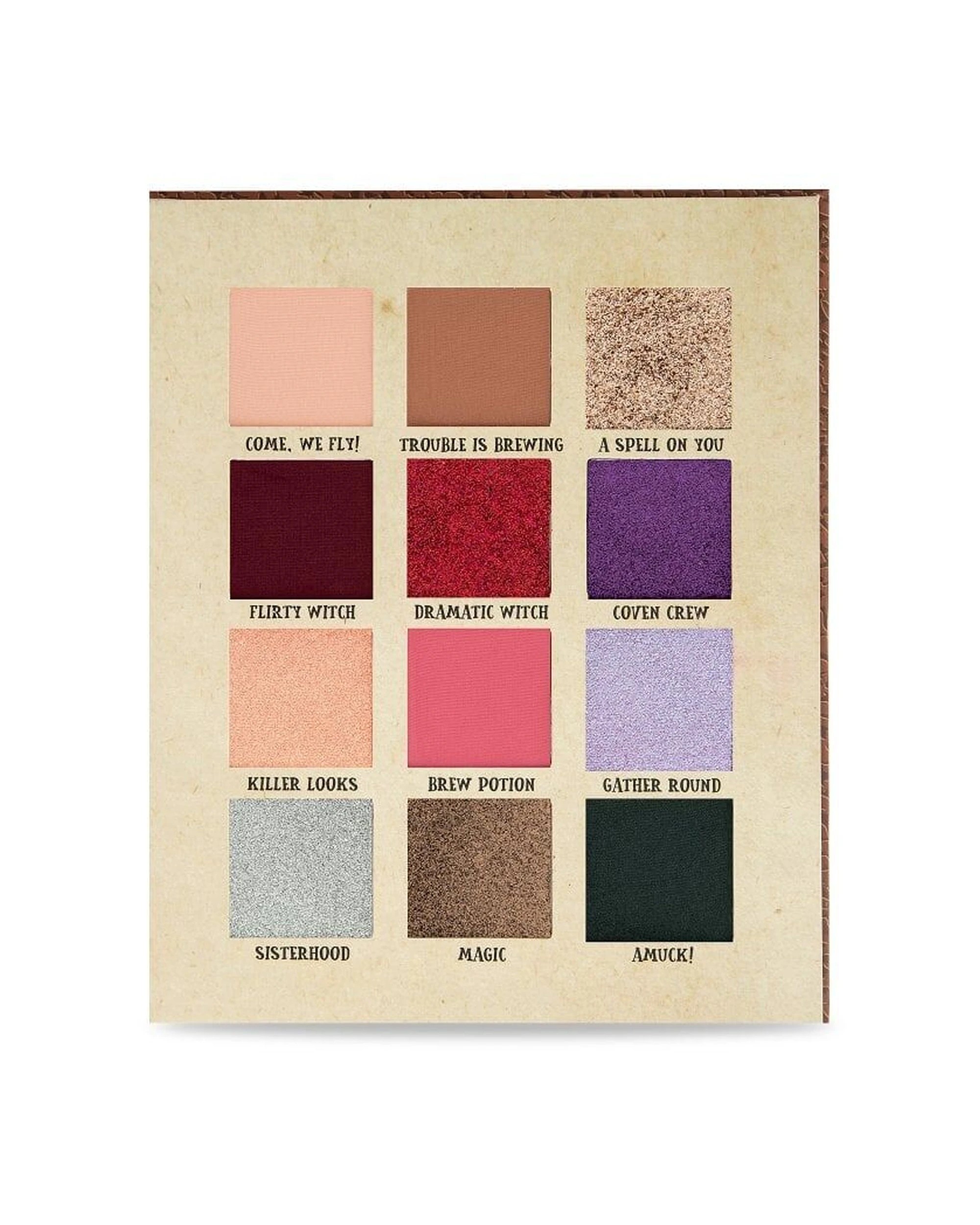 2 DISNEY 12pc Hocus Pocus Pigmented Eyeshadow Makeup Palette - Multi, 2 of 4