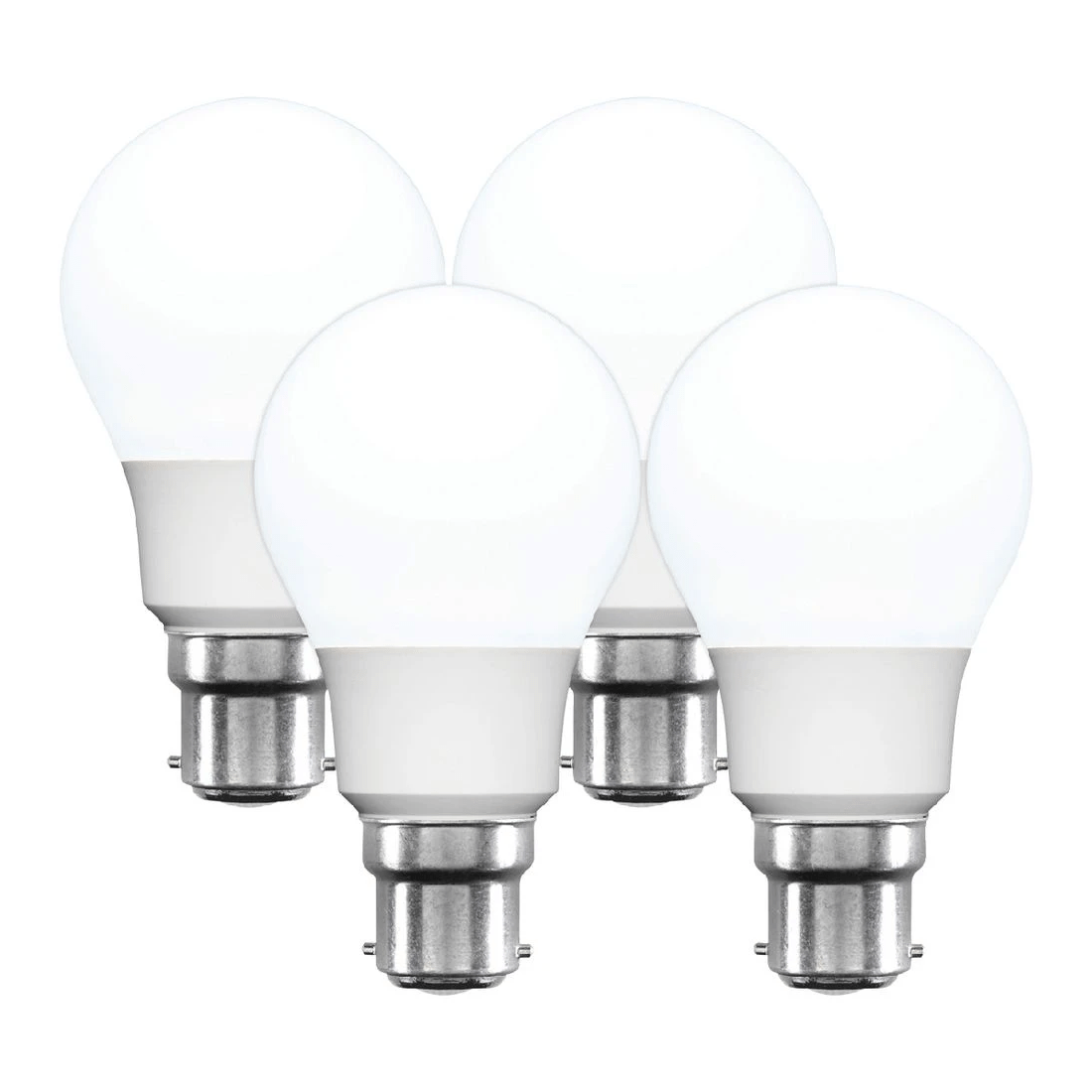1 Brilliant A60 Classic LED Light Bulb 7W B22 4 Pack, 1 of 2