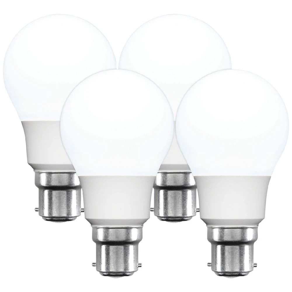 1 Brilliant A60 Classic LED Light Bulb 7W B22 4 Pack, 1 of 2