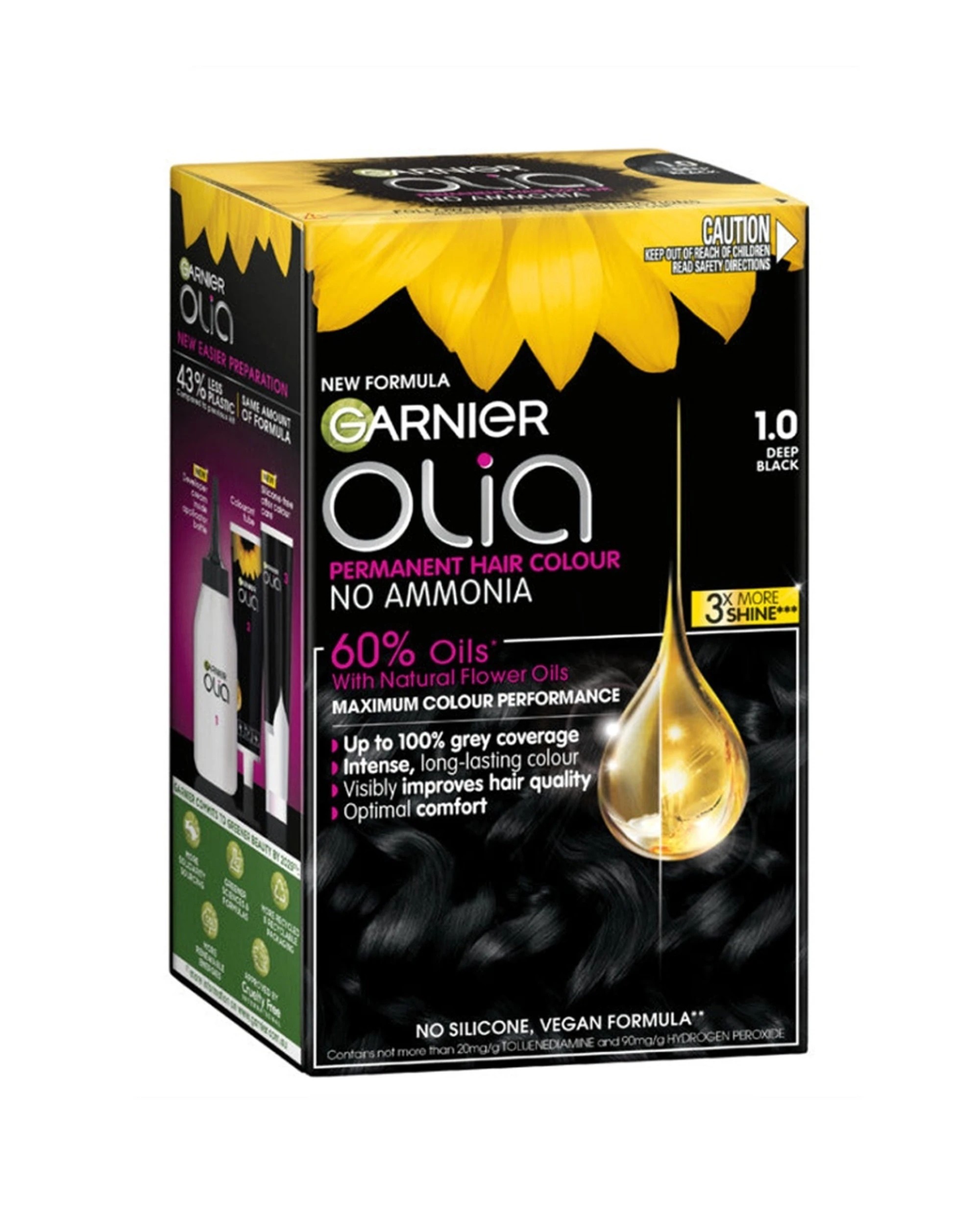 1 Garnier Olia 1.0 Night Black (New) - Black, 1 of 1