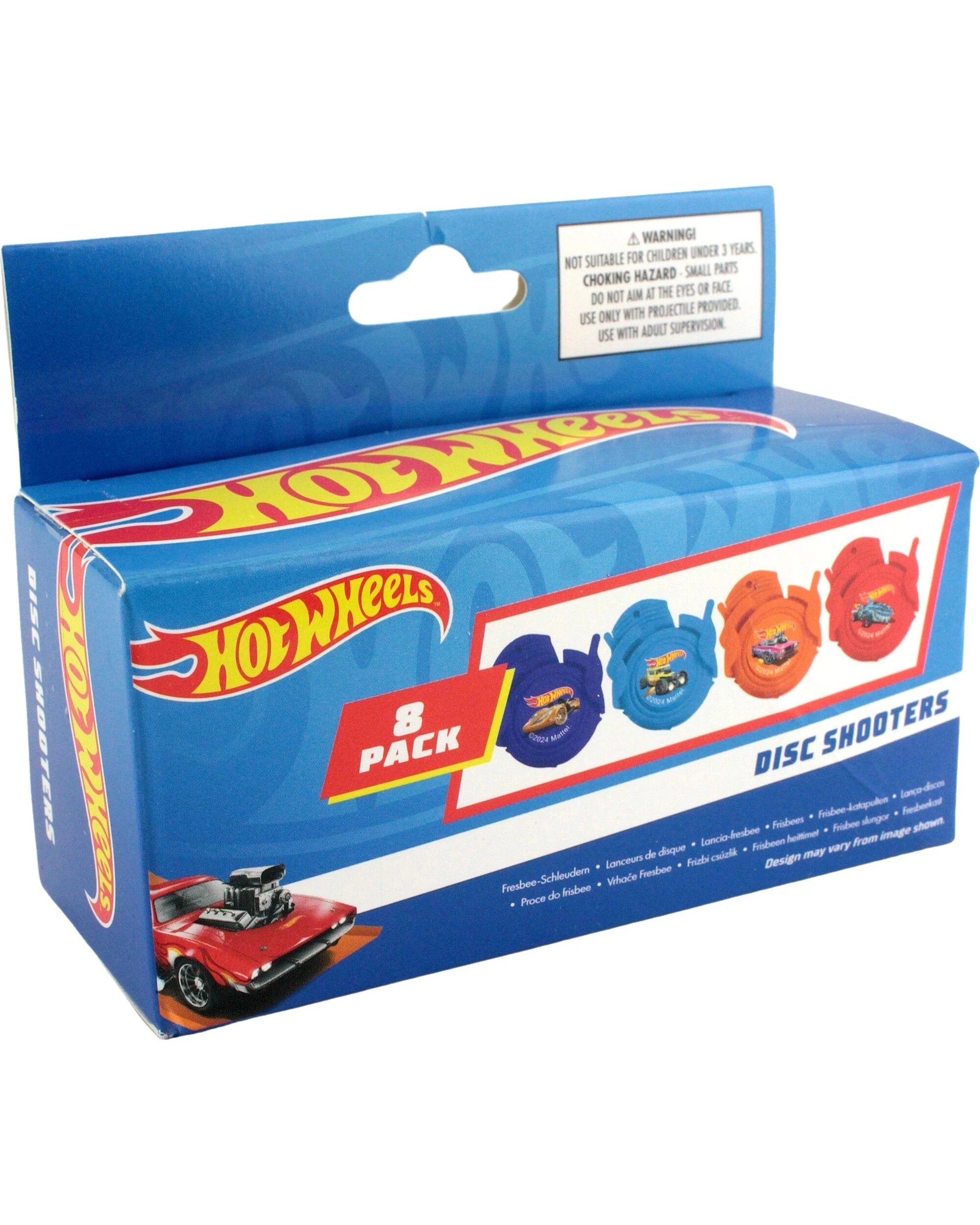 2 Hot Wheels Hot Wheels Disc Shooters Pack of 8, 2 of 3