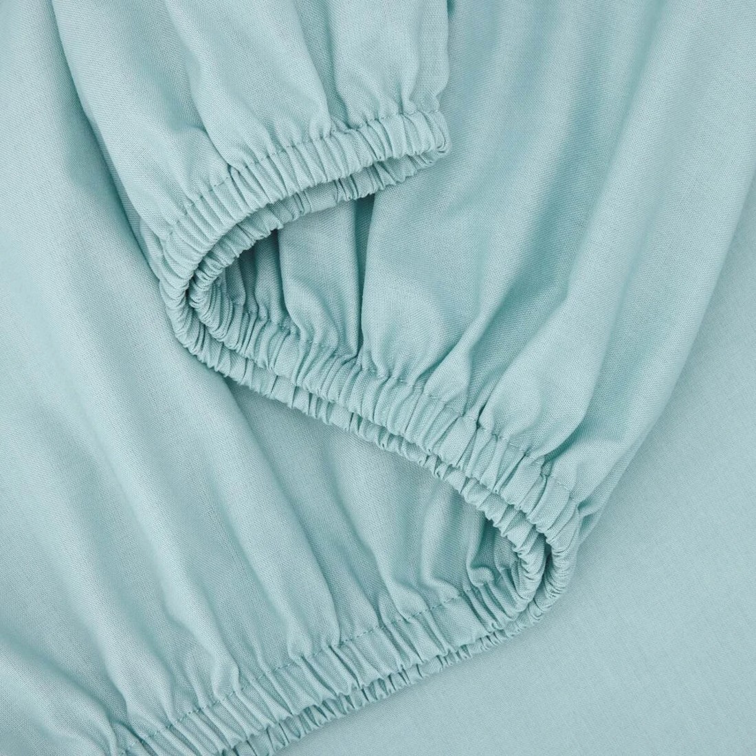 3 180 Thread Count Fitted Sheet - King Single Bed, Marine, 3 of 4