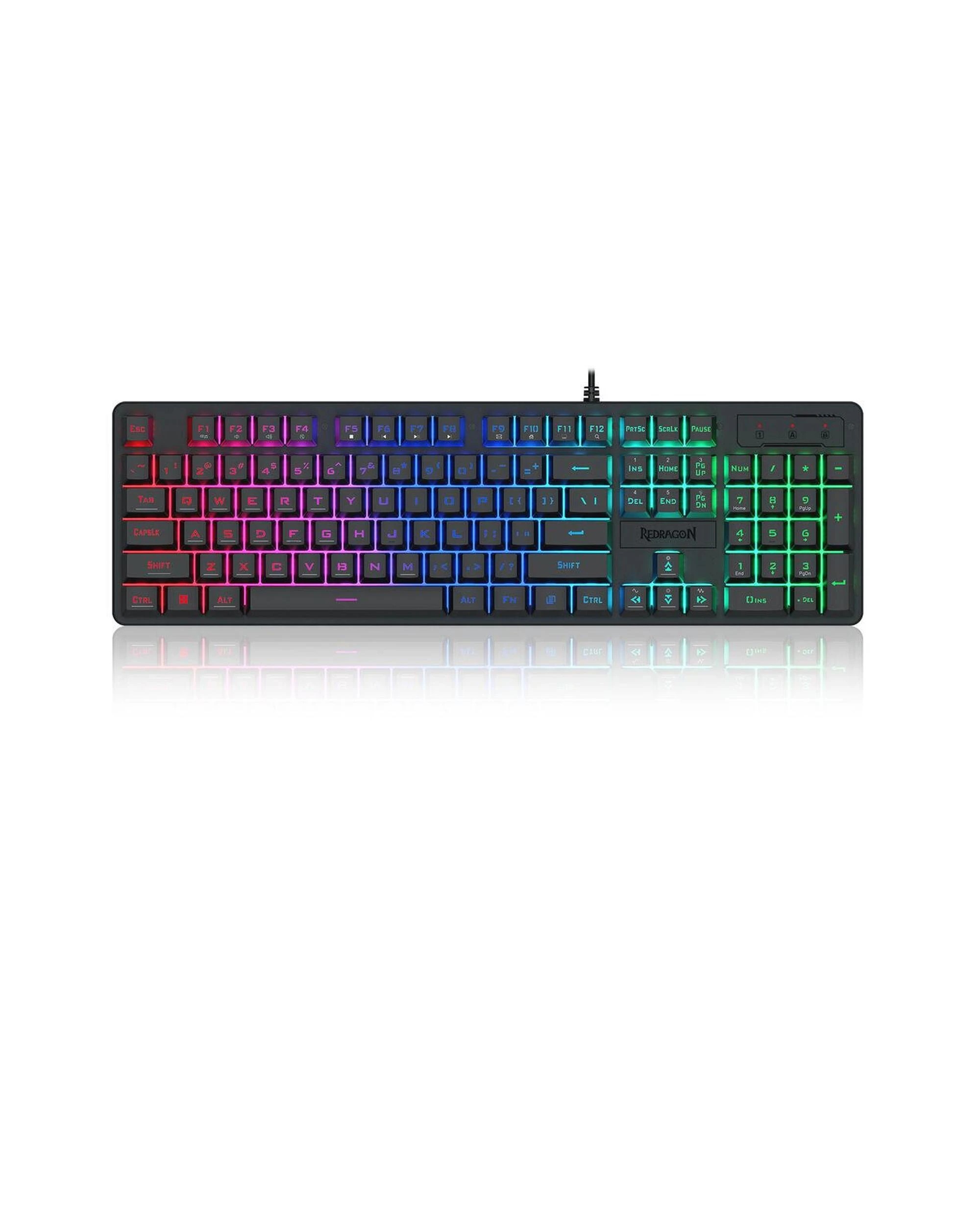 1 Redragon K521RGB Netherbane Black FullSize RGB Gaming Keyboard, 1 of 8
