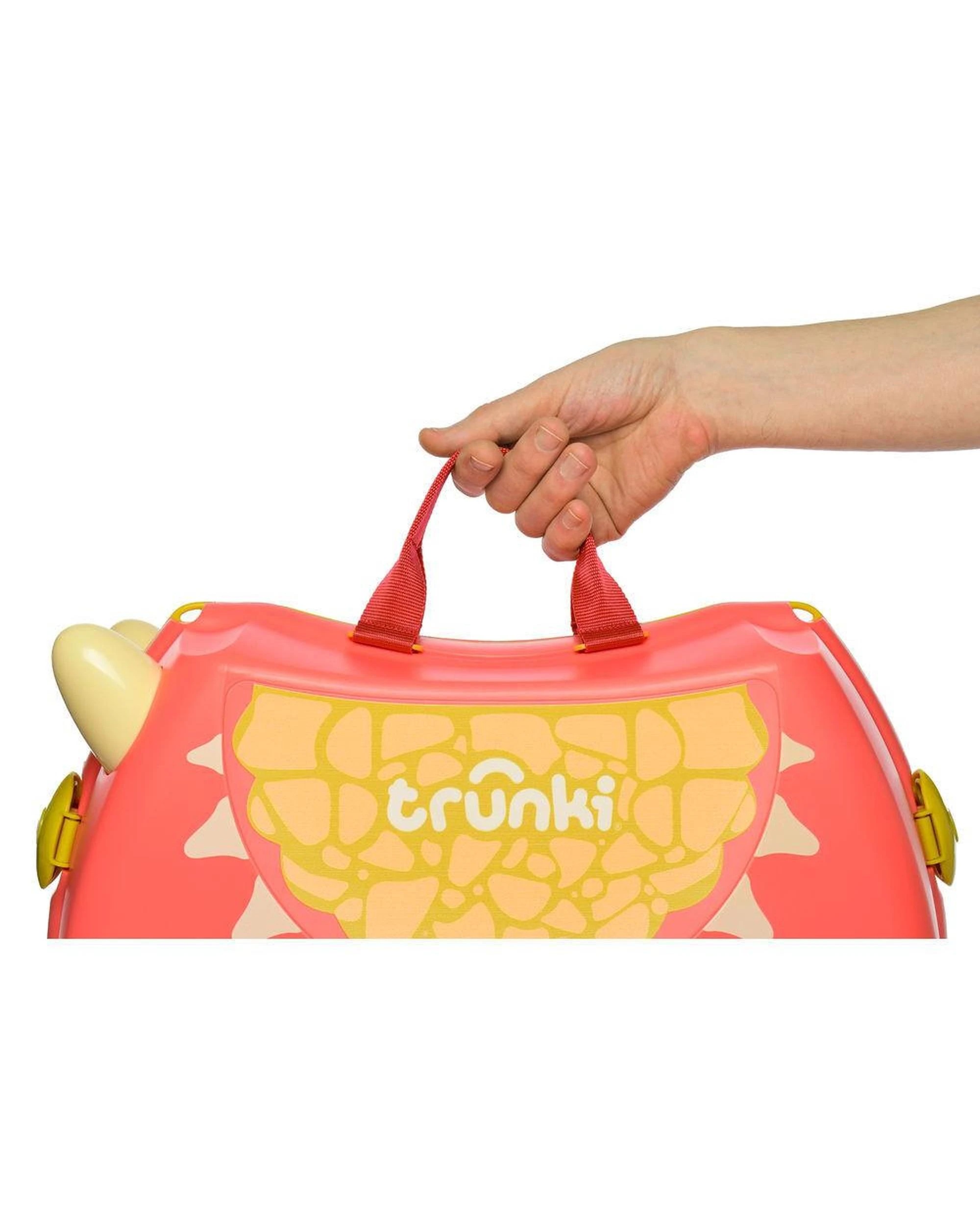 7 Trunki Glide Ride on Luggage Kids Suitcase Toy Box Dylan the Dragon, 7 of 7