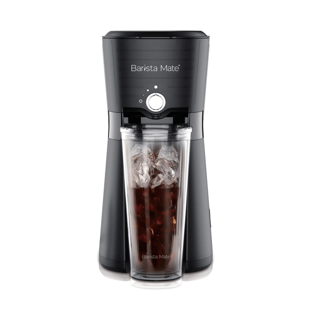 1 Barista Mate Digital Iced Coffee Maker w/ 10oz, Reusable Cup & Straw Included, 1 of 3