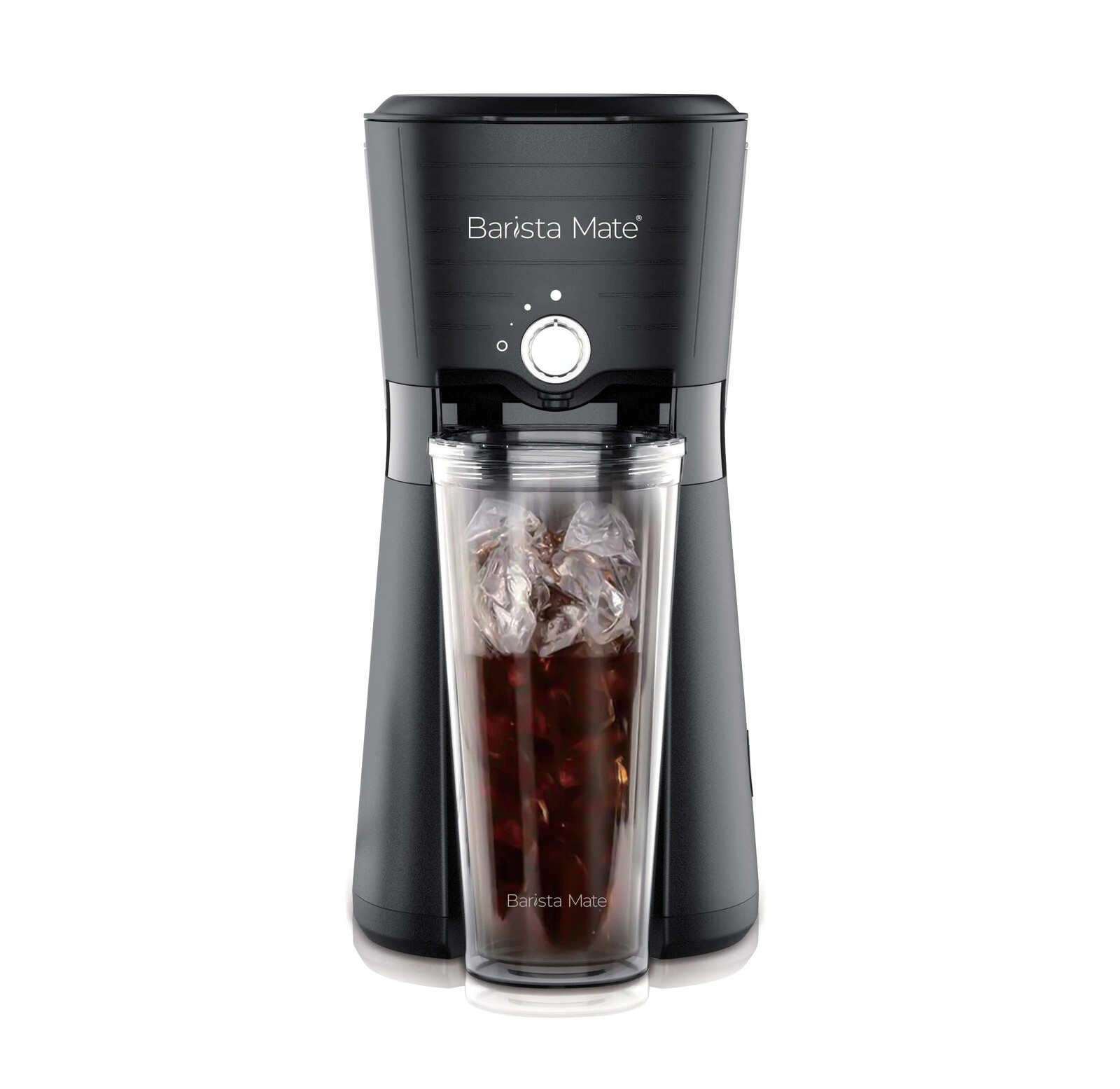 1 Barista Mate Digital Iced Coffee Maker w/ 10oz, Reusable Cup & Straw Included, 1 of 3
