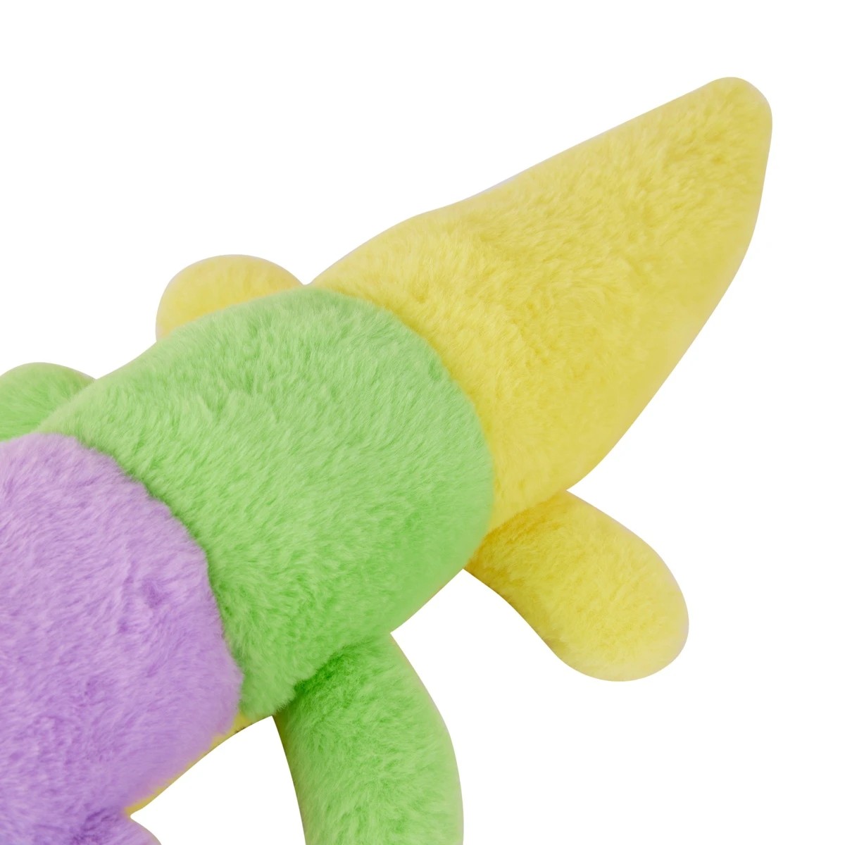 6 Pet Toy Plush Multi Squeaker Caterpillar, 6 of 8