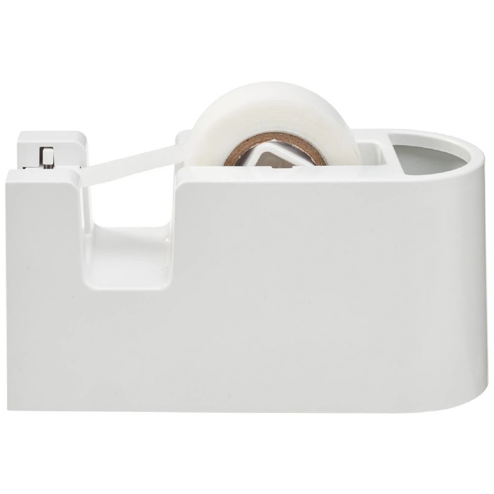 4 Otto 2-in-1 Tape Dispenser with Storage White, 4 of 5