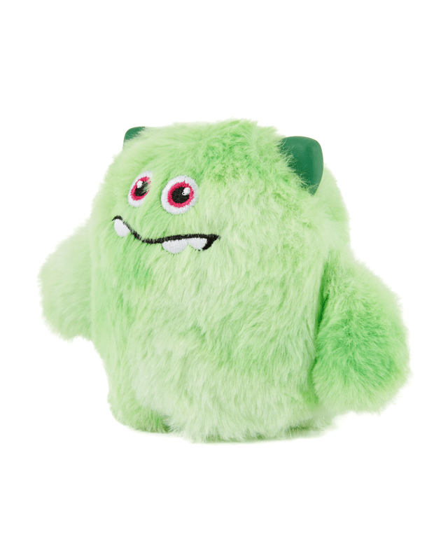 Pet Toy Tear Away Green Monster - S