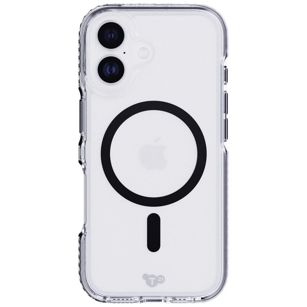 1 Tech21 EvoCrystal iPhone 17 MagSafe Case Black, 1 of 5
