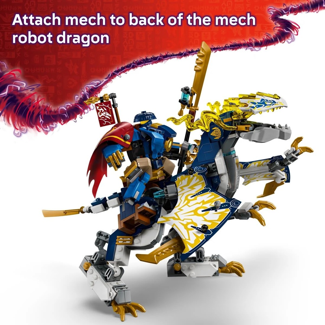 5 LEGO NINJAGO Rogue’s Mech Dragon Rider 71843, 5 of 11
