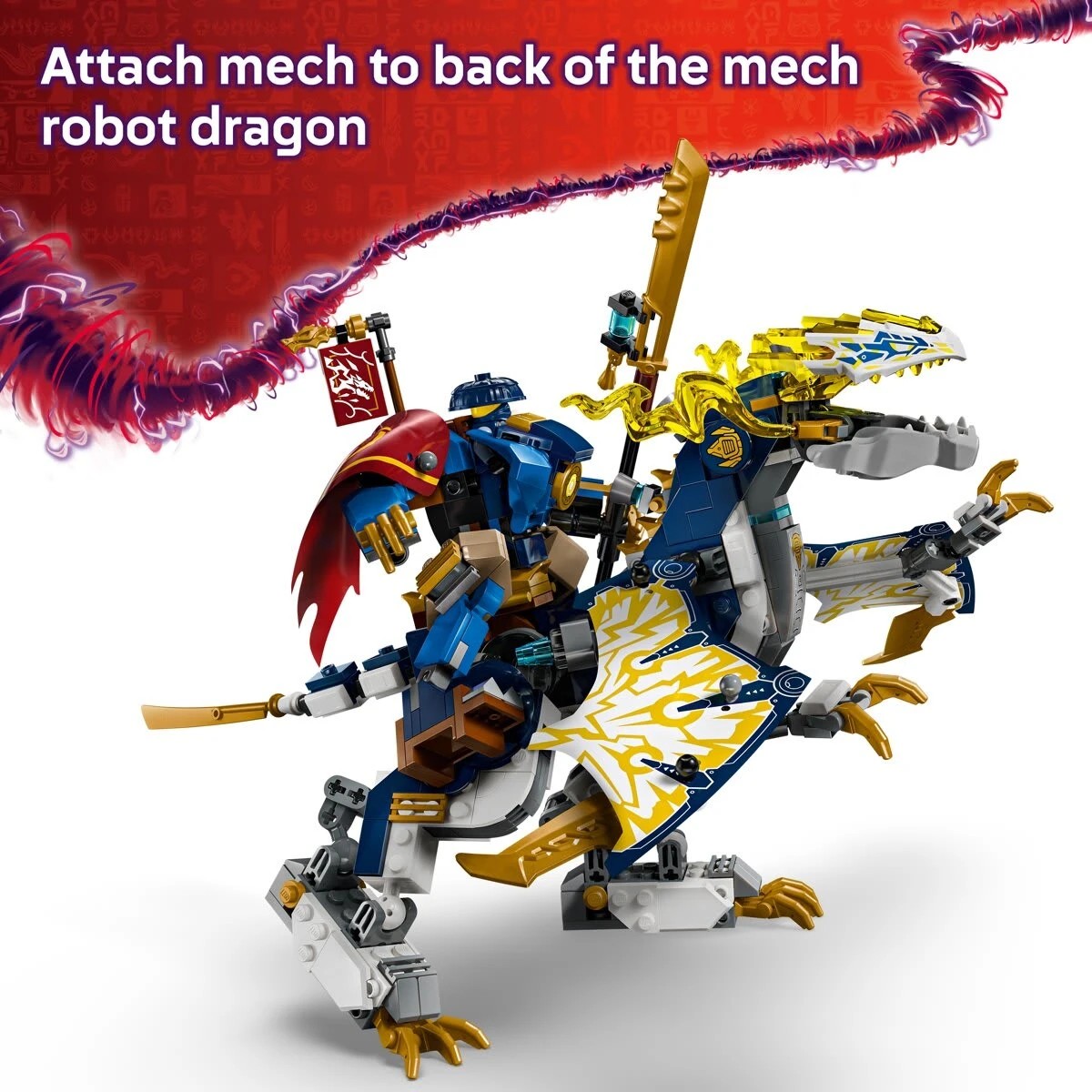 5 LEGO NINJAGO Rogue’s Mech Dragon Rider 71843, 5 of 11