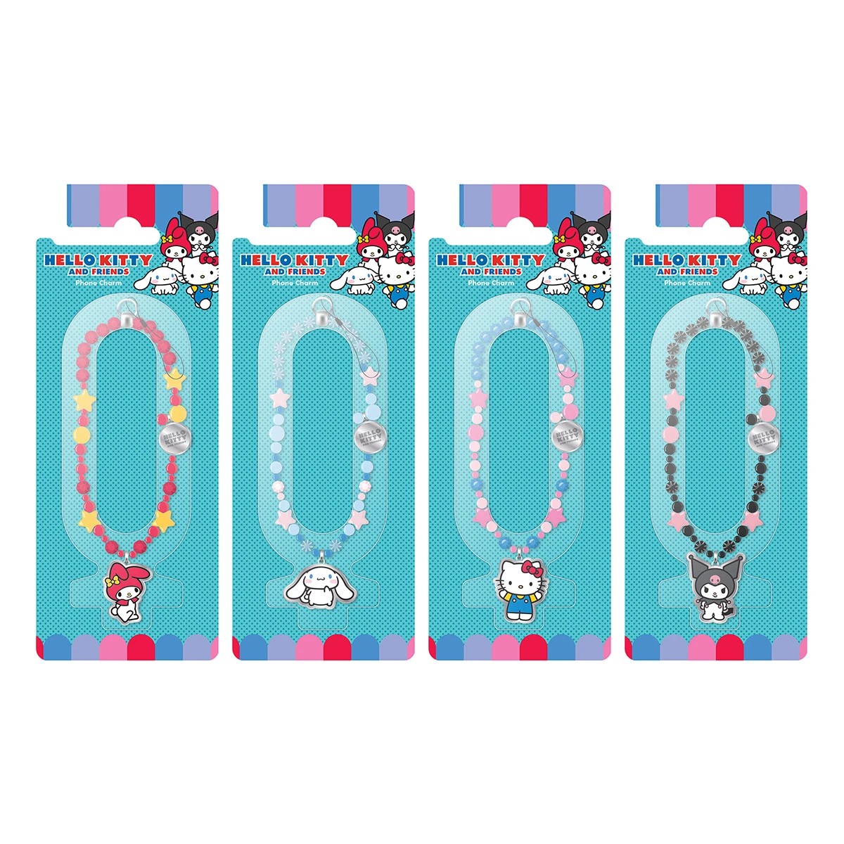 1 Hello Kitty and Friends Phone Charm - Assorted