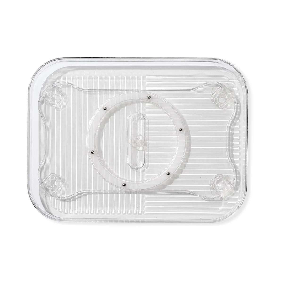 9 Clear Rectangular Turntable, 9 of 10