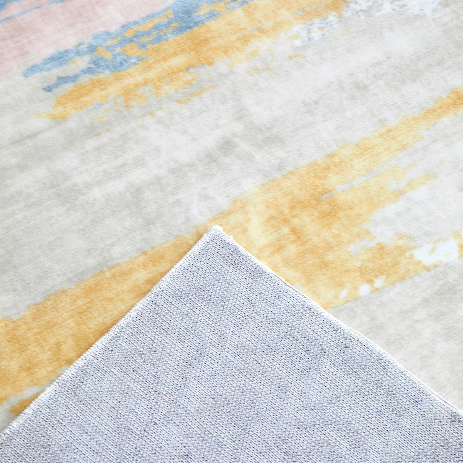 5 Common Ground Rugs Vitality Tyler Machine Washable 220x150cm - Medium Floor Rug - Silver - Multi, 5 of 9
