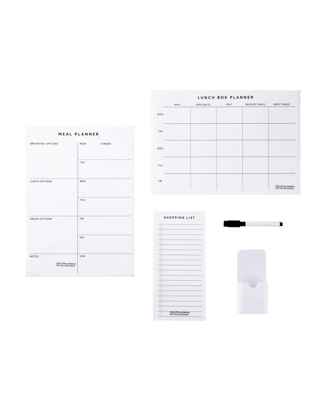 5 Pack Magnetic Meal Planner
