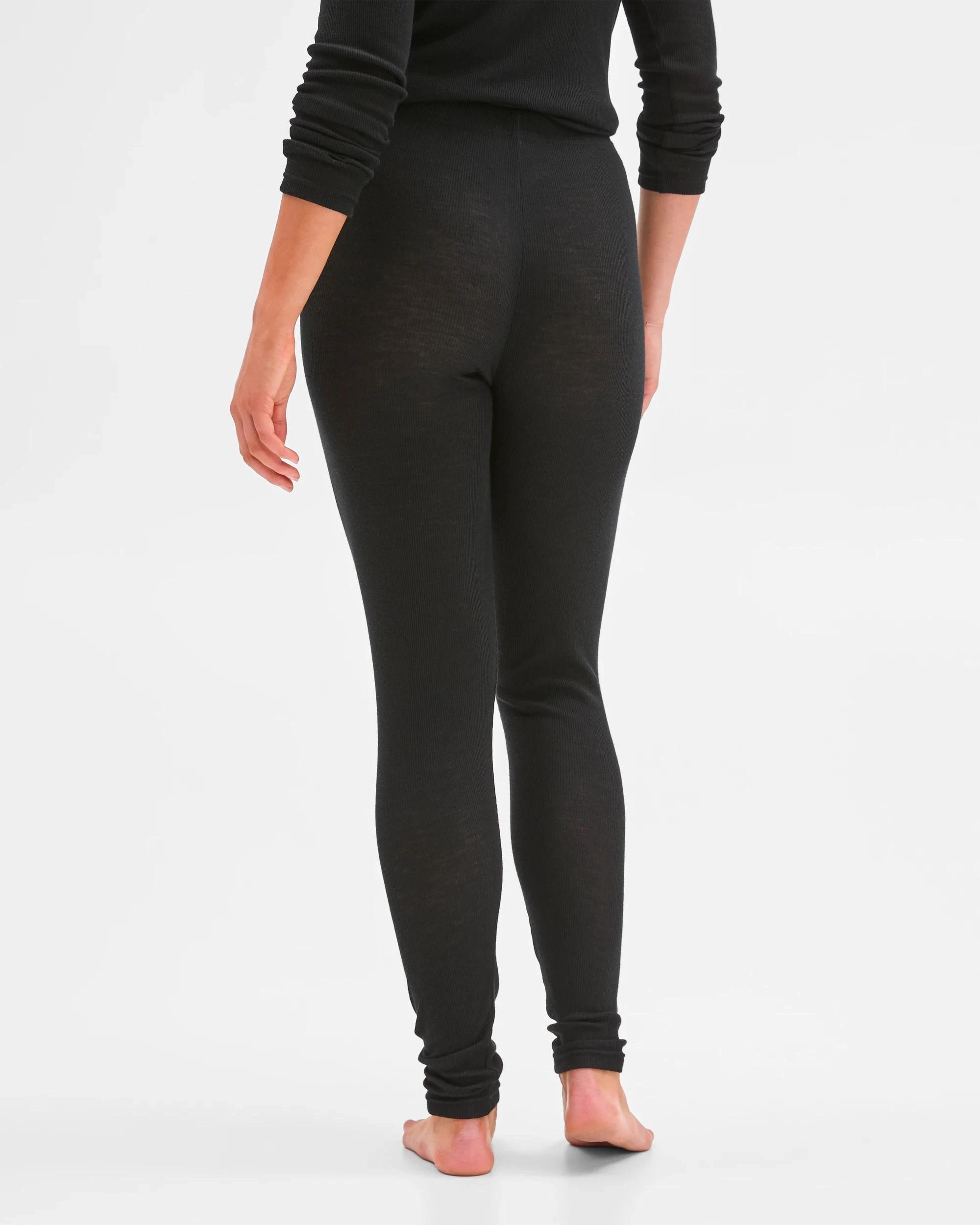 5 Target Woman Merino Wool Blend Thermal Leggings BLACK, 5 of 5