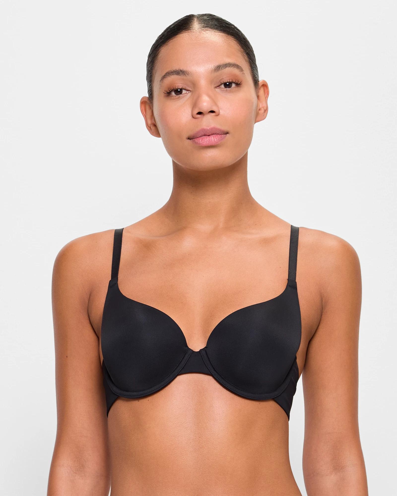 2 Target Woman 2 Pack Everyday Comfort T-Shirt Bras BLACK, 2 of 4