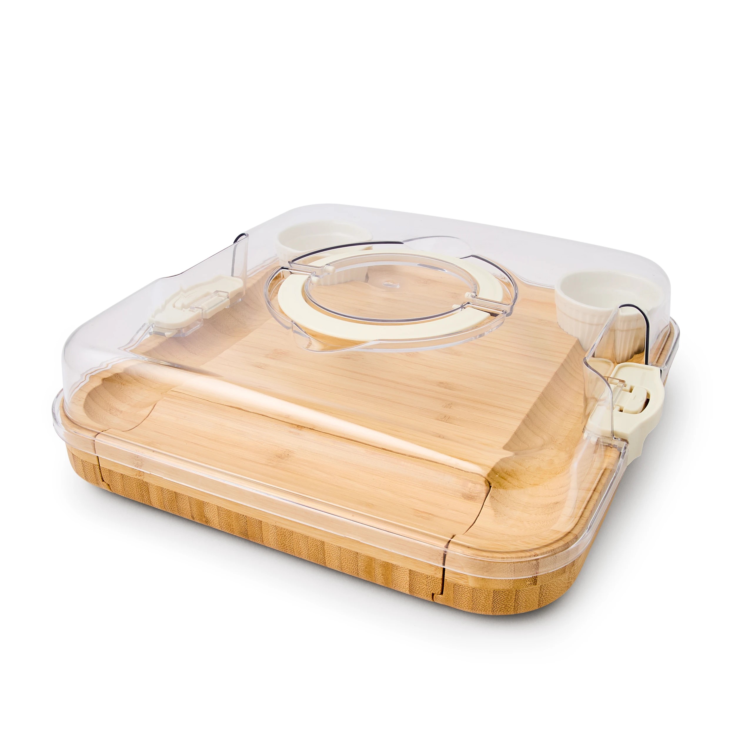 3 Cheese Board with Knives Set and Carry Handle, 3 of 10