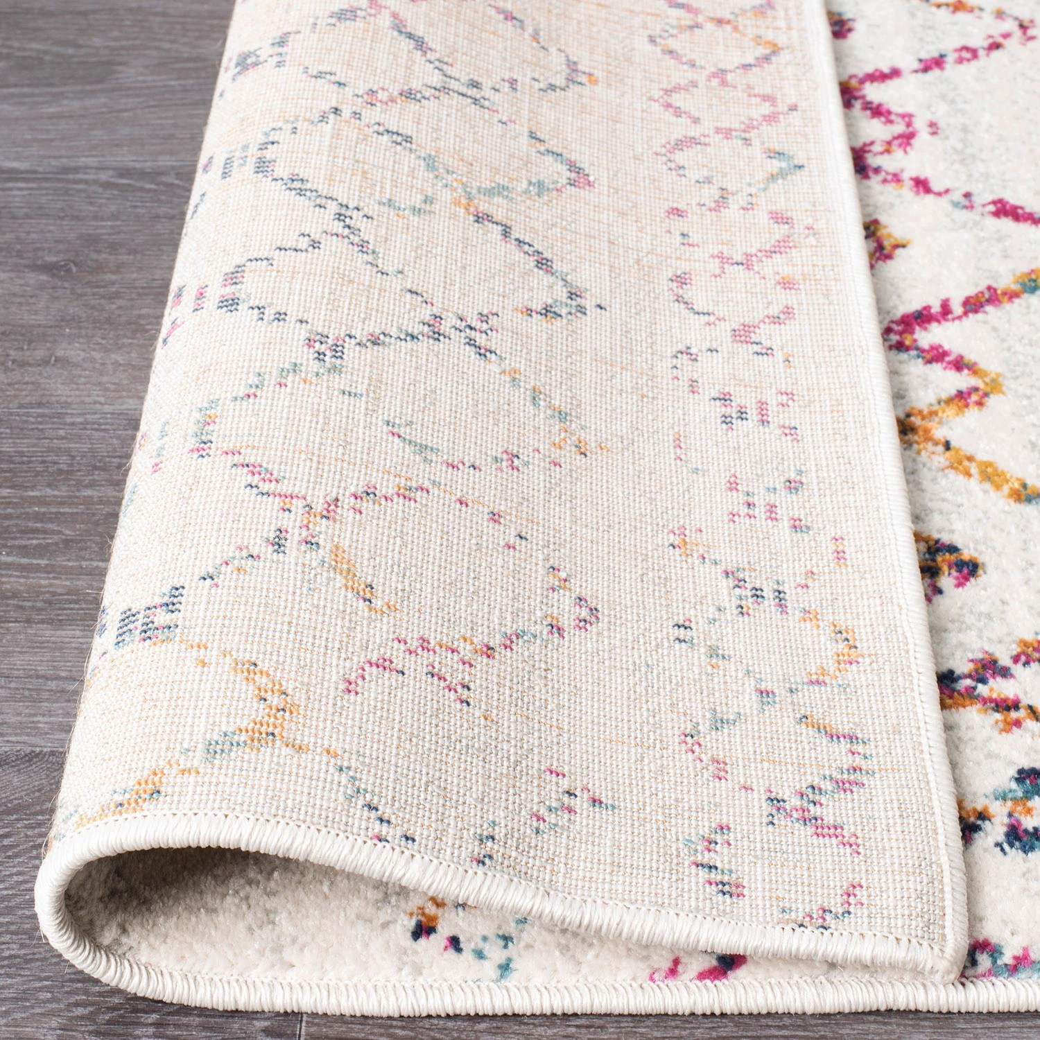 6 Common Ground Rugs Bluebay 453 400x300cm - Extra Extra Large Floor Rug - White, 6 of 6