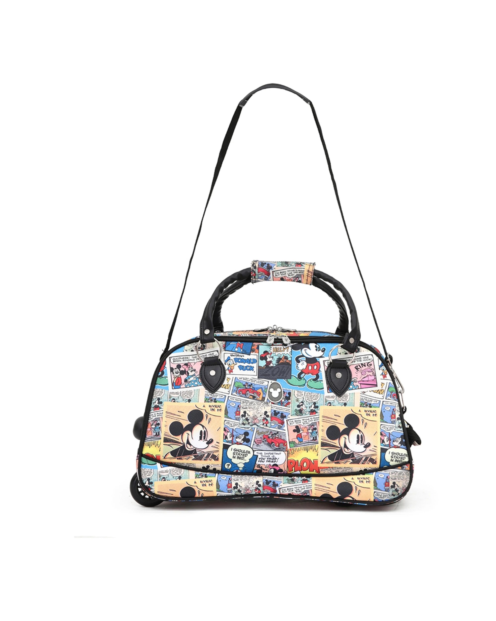 3 Disney Comic Design Wheel Rolling Bag Travel Hand Carry On Luggage - Multi, 3 of 5