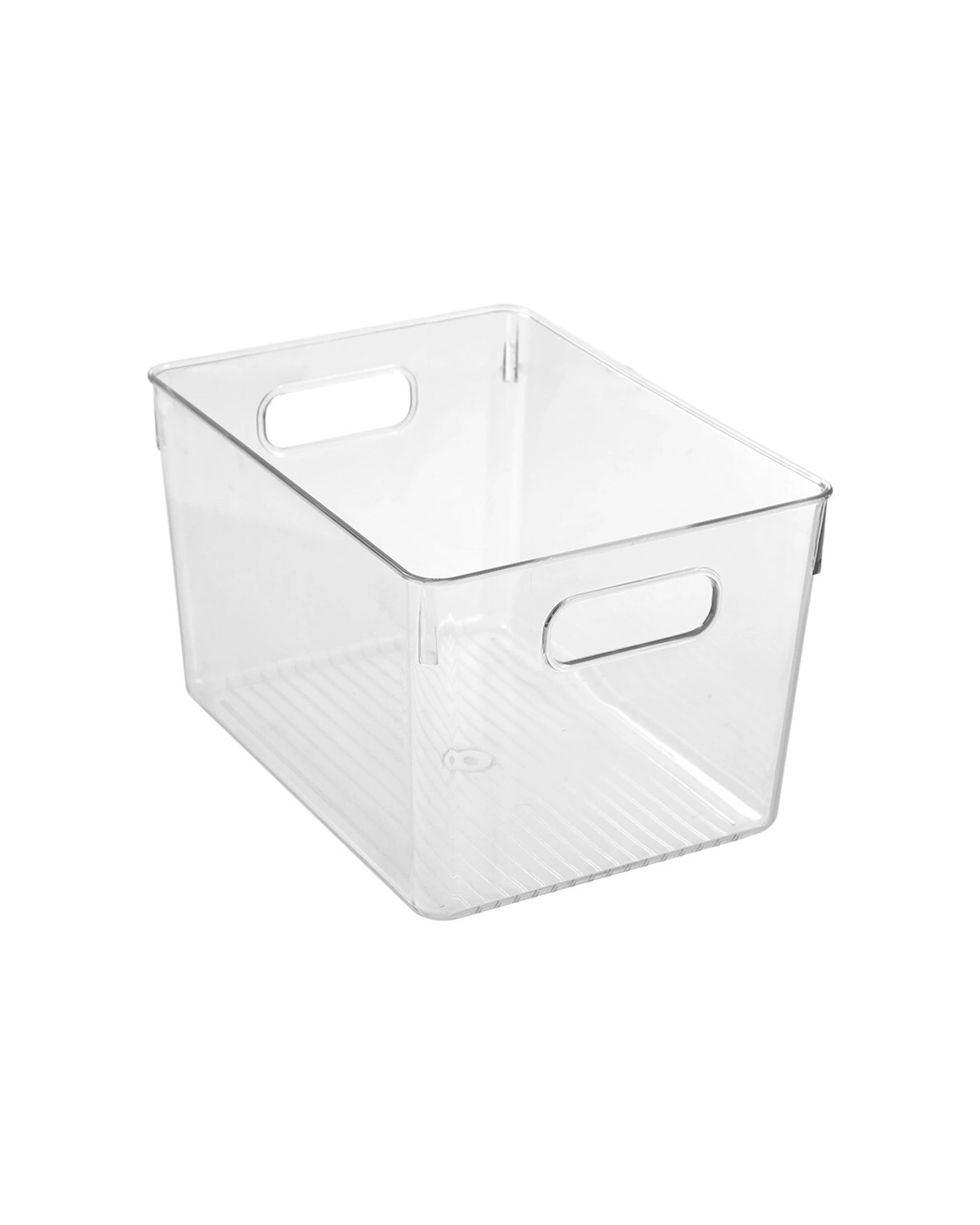 3 Boxsweden Crystal 15L Encore Container 33cm x 22cm x 20.5cm Textured Handles
 - plain, 3 of 4