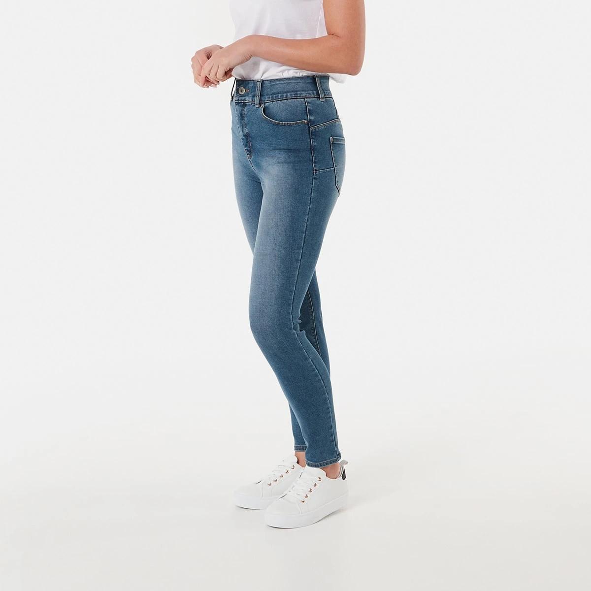 3 Shapewear Jeans MID WASH, 3 of 9