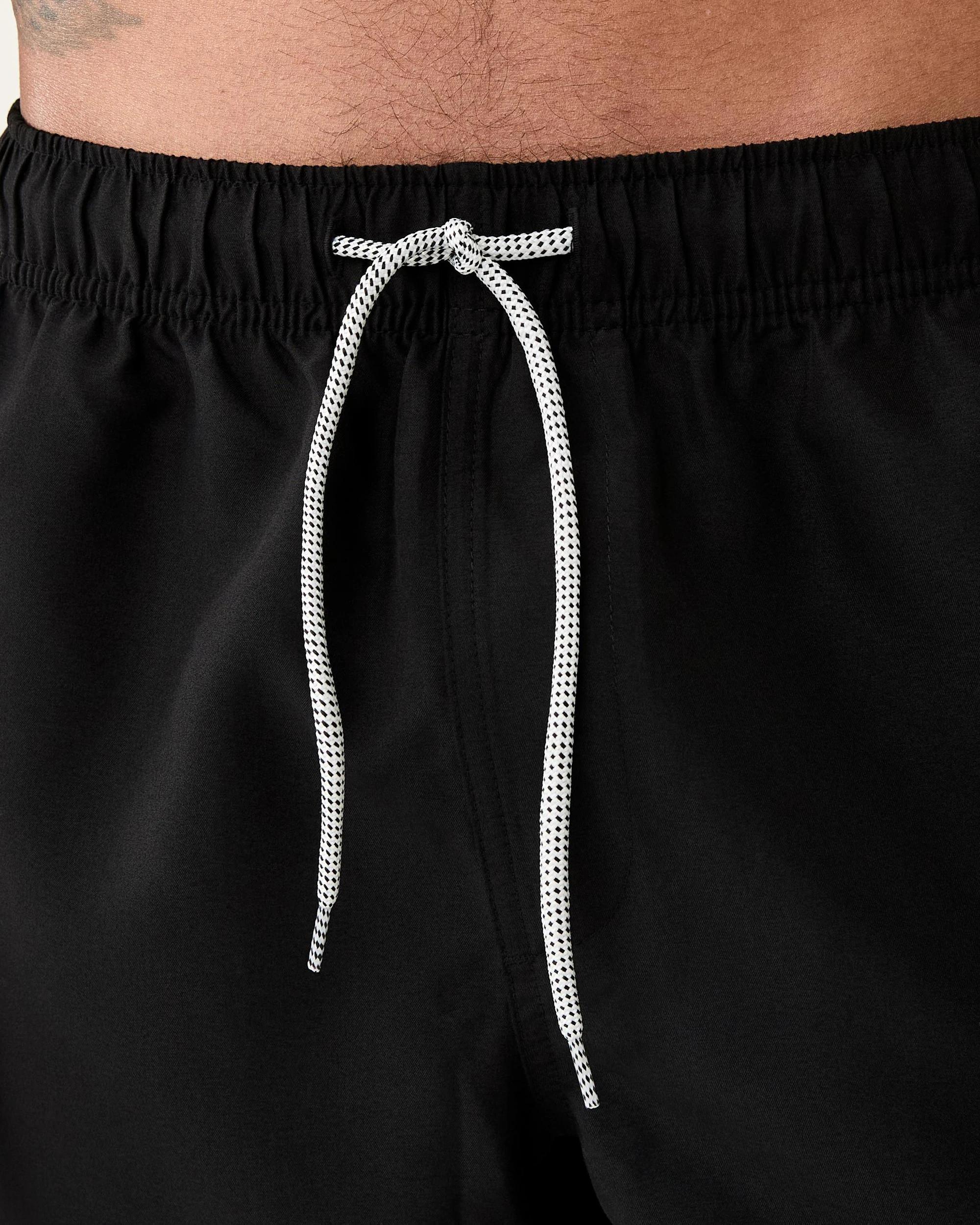 3 Core Swim Shorts Black, 3 of 7