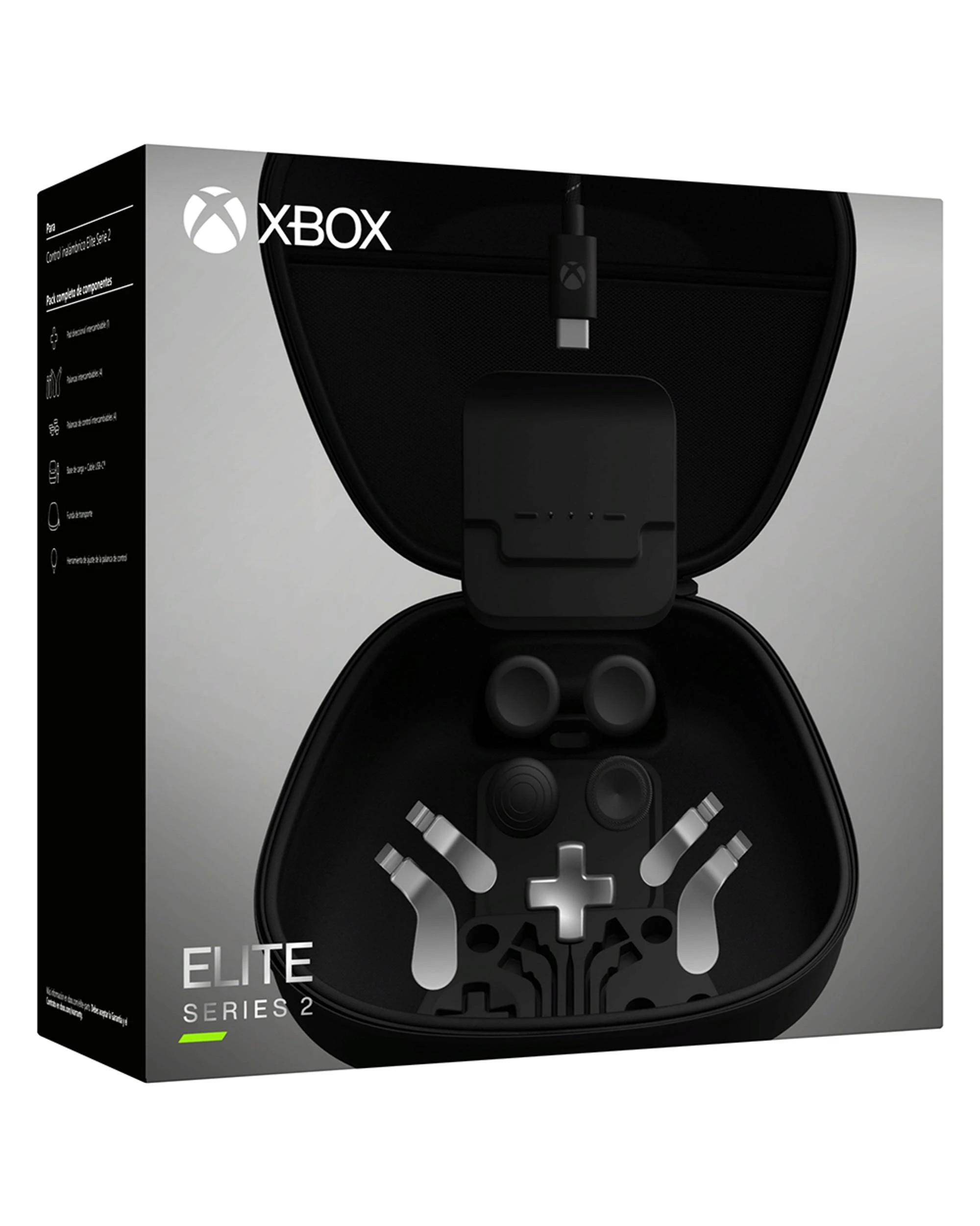 2 Xbox Elite Wireless Controller Series 2 Complete Component Pack, 2 of 4