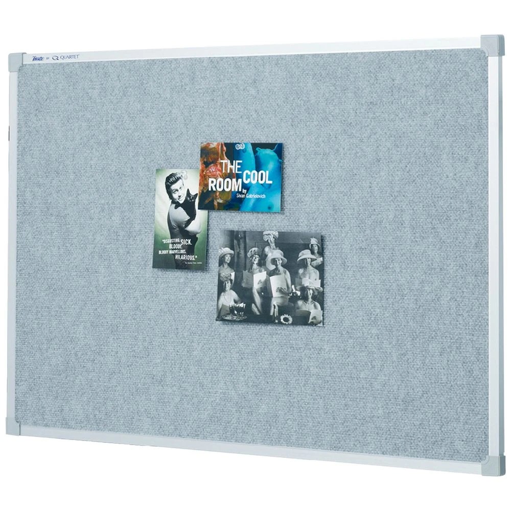 1 Penrite Premium Fabric Board Silver 1200 x 900mm, 1 of 1