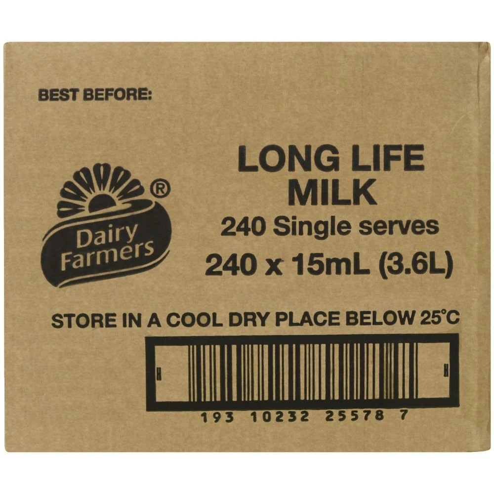 3 Dairy Farmers 15mL UHT Milk Portions 240 Pack, 3 of 4