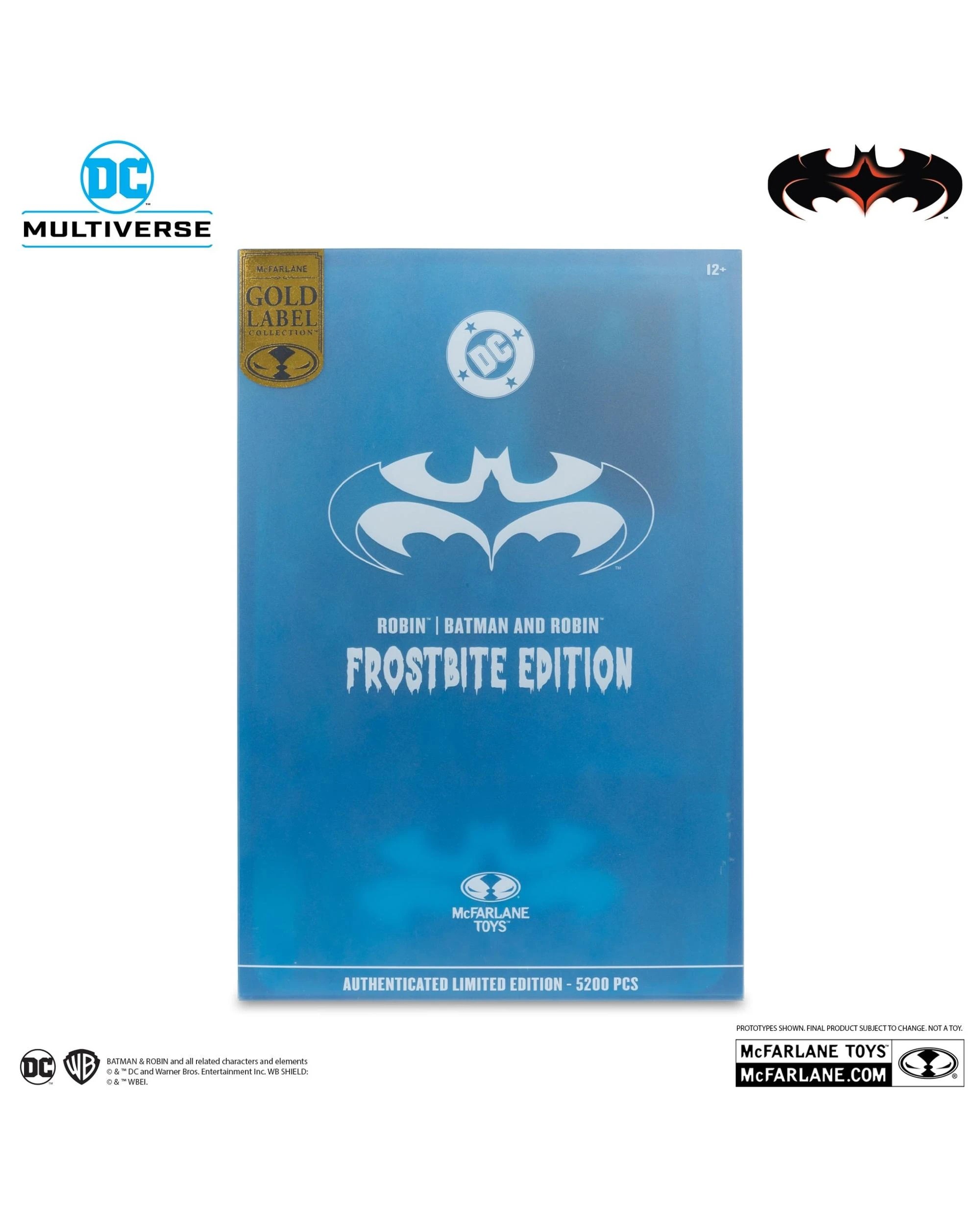 8 DC Multiverse Gold Label Batman and Robin Robin Frostbite Edition 7 inch Action Figure, 8 of 10