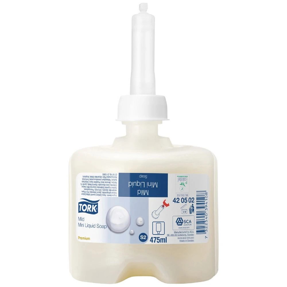 1 Tork S2 Mild Mini Liquid Soap 475mL, 1 of 1