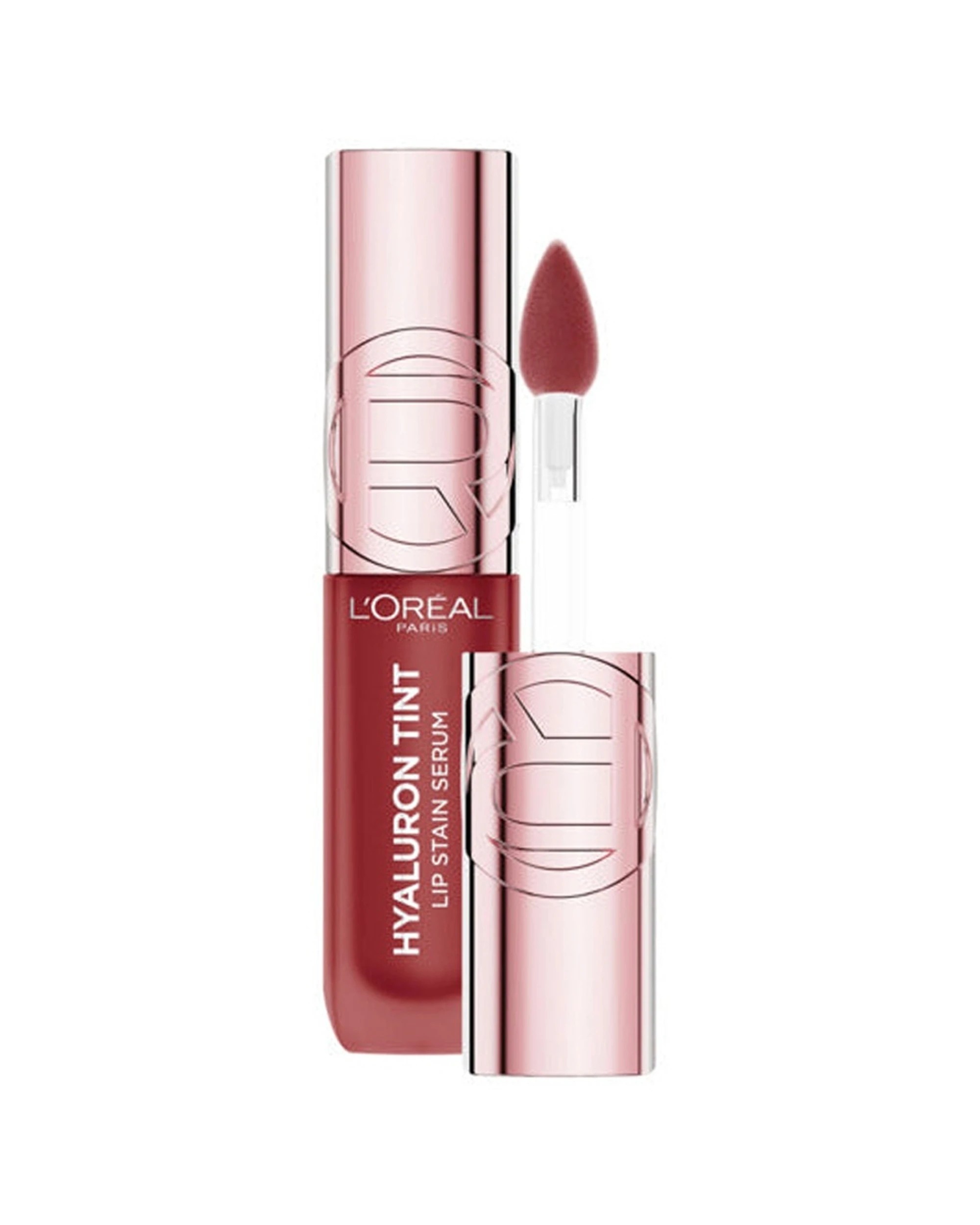 1 L'Oreal Paris Lip Stain Hyaluron Tint Serum Hydrating Long Lasting 521 Bordeaux, 1 of 1