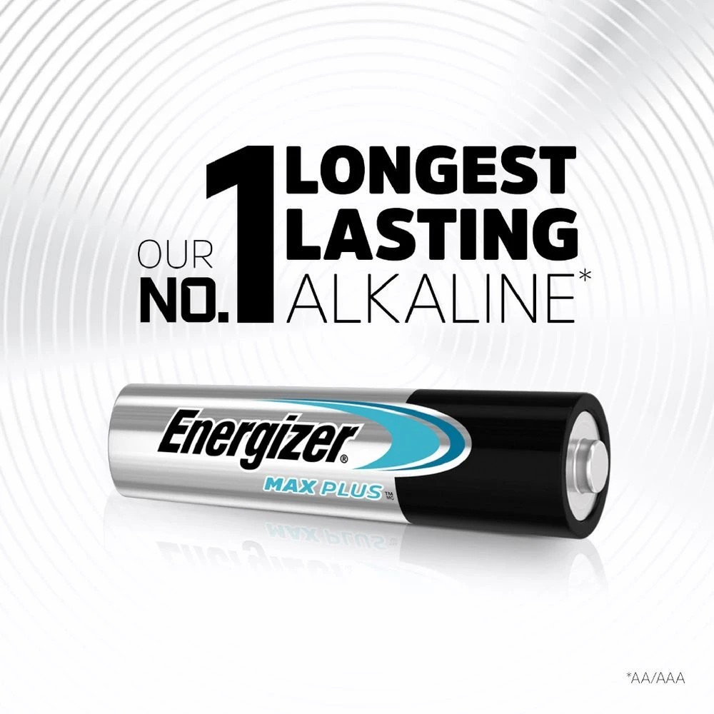 2 Energizer MAX Plus AAA Alkaline Batteries 24 Pack, 2 of 8
