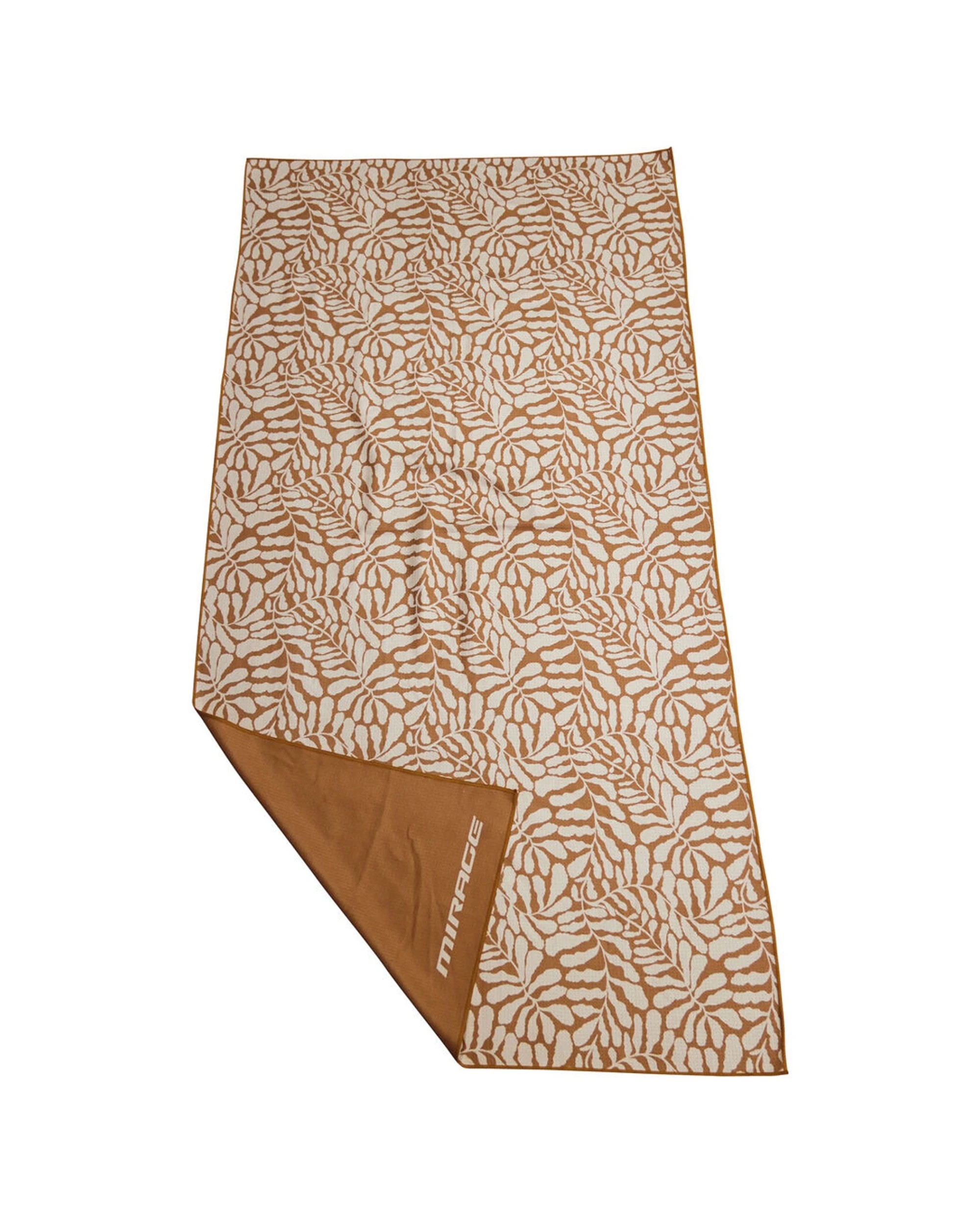 1 Mirage Eco Sand Microfibre Beach Towel 420gsm Clay - Beige, 1 of 1