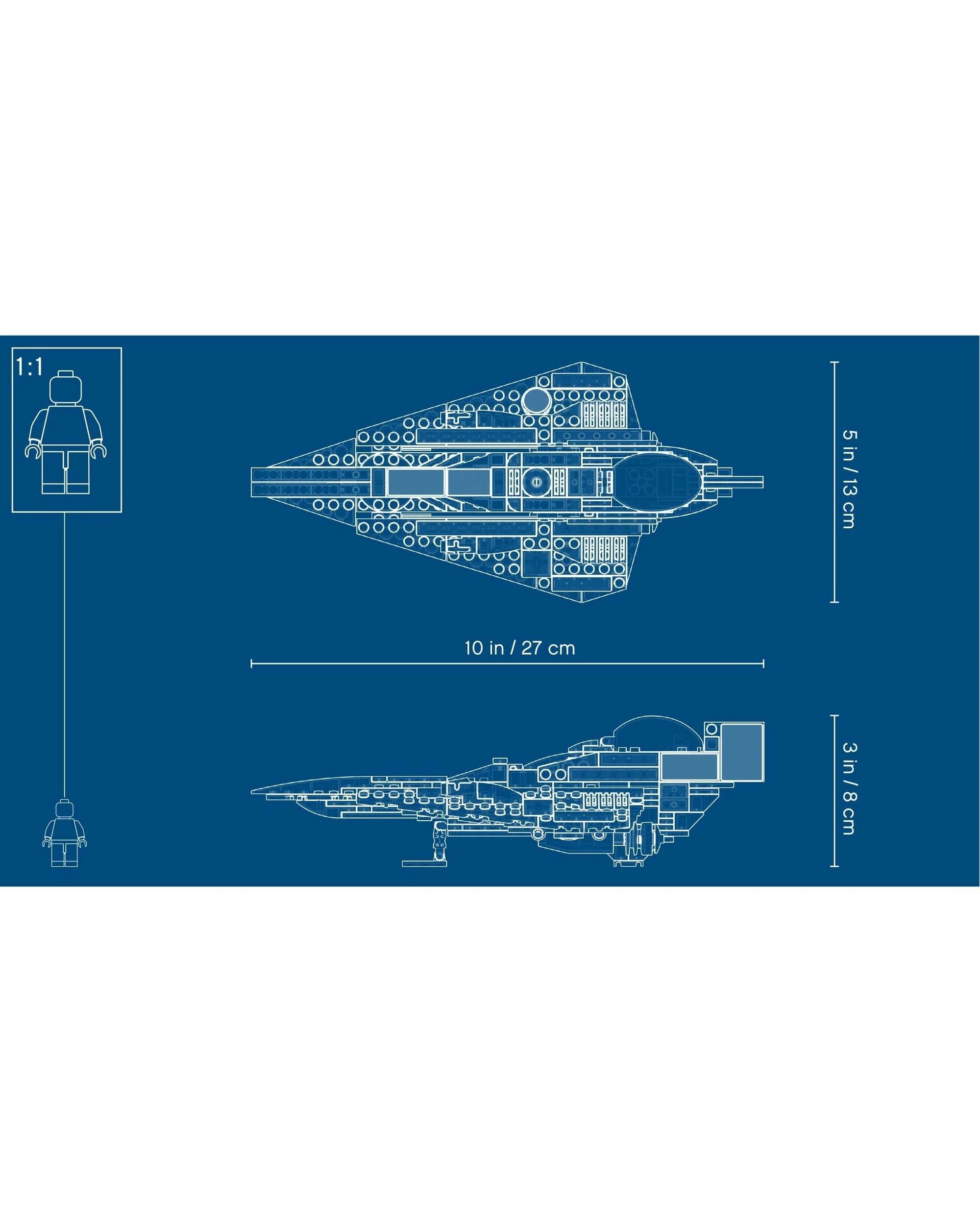 5 LEGO 75214 Anakin's Jedi Starfighter + R2-D2, 5 of 5