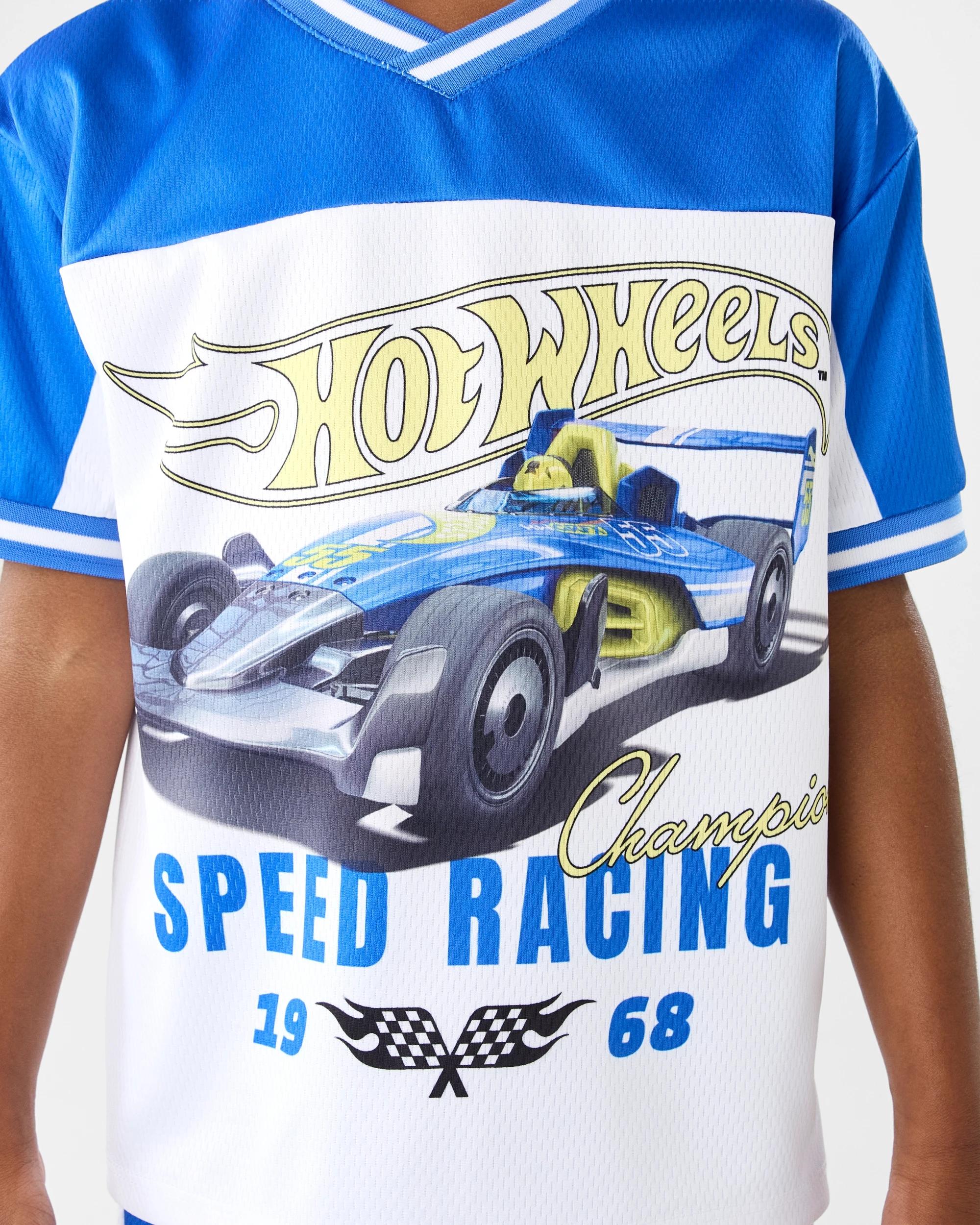 5 Hot Wheels License Oversized Mesh T-shirt Hot Wheels, 5 of 7