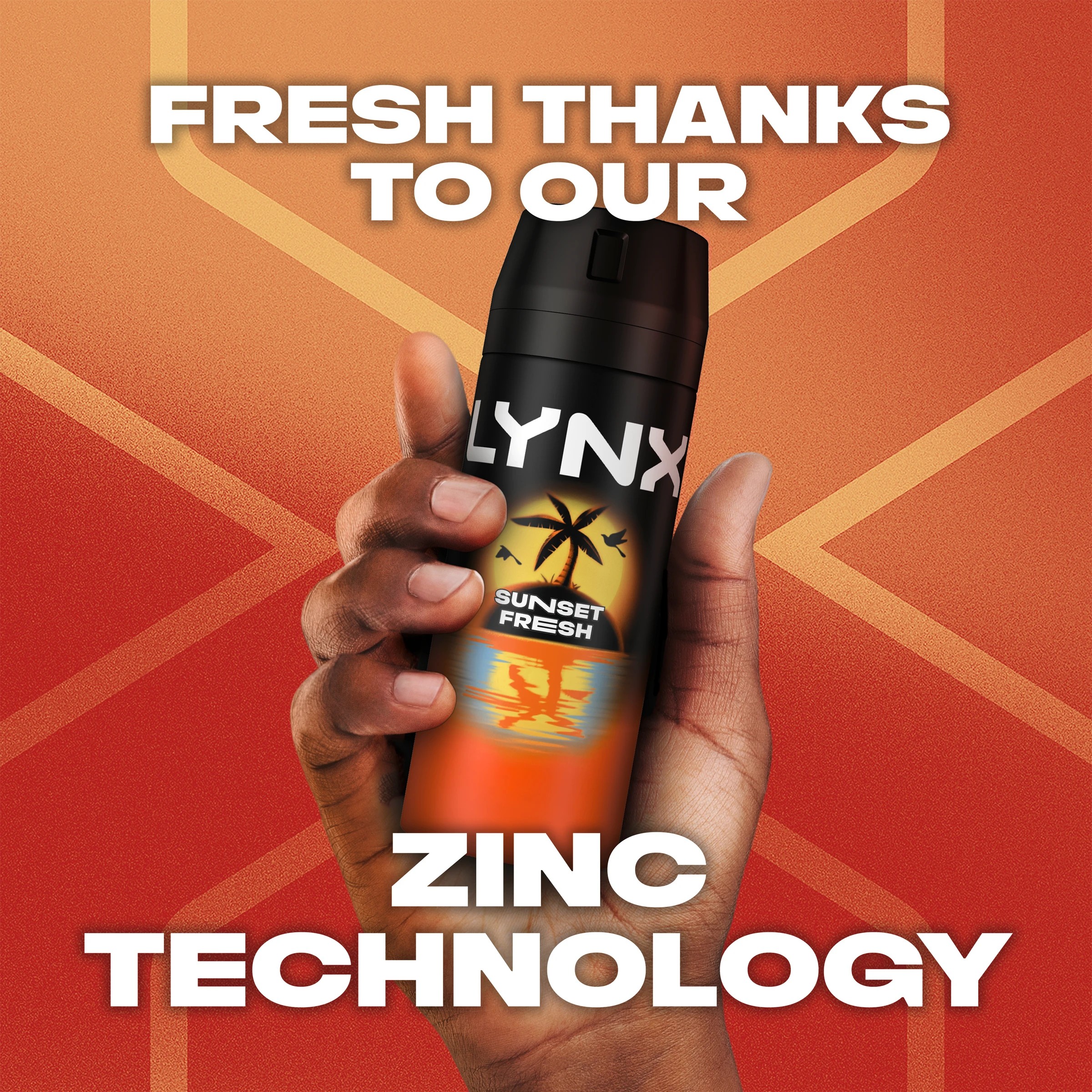 4 LYNX Sunset Fresh 48H Odour Protection Deodorant Bodyspray 165ml - Mango and Mandarin Scent, 4 of 8