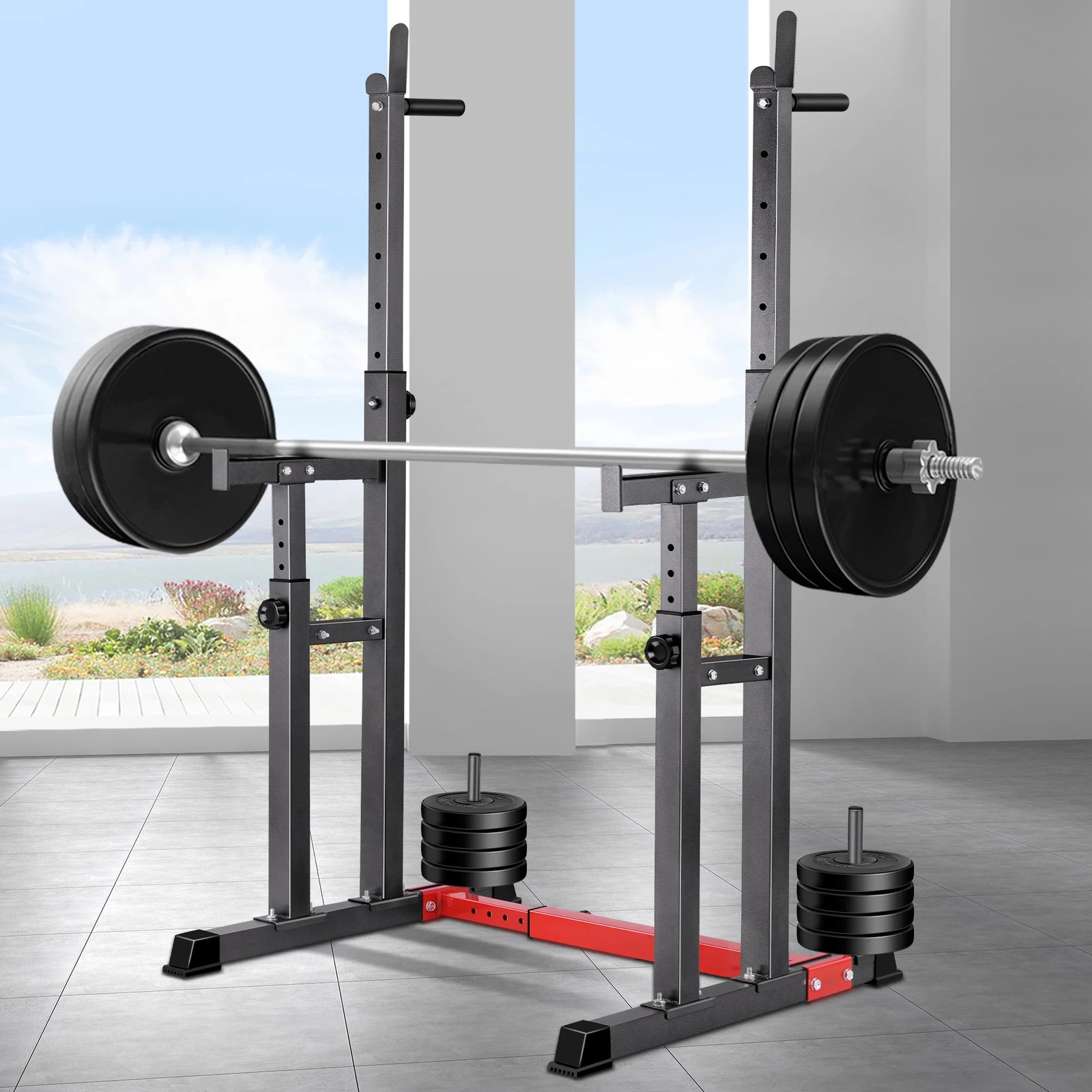3 Black Lord Squat Rack Weight Bench Pro, 3 of 6
