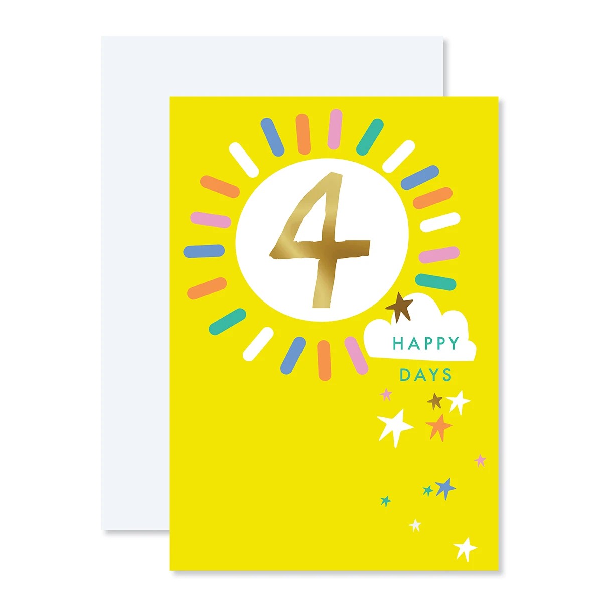 1 Connections from Hallmark 4th Birthday Card - Happy Days, 1 of 3
