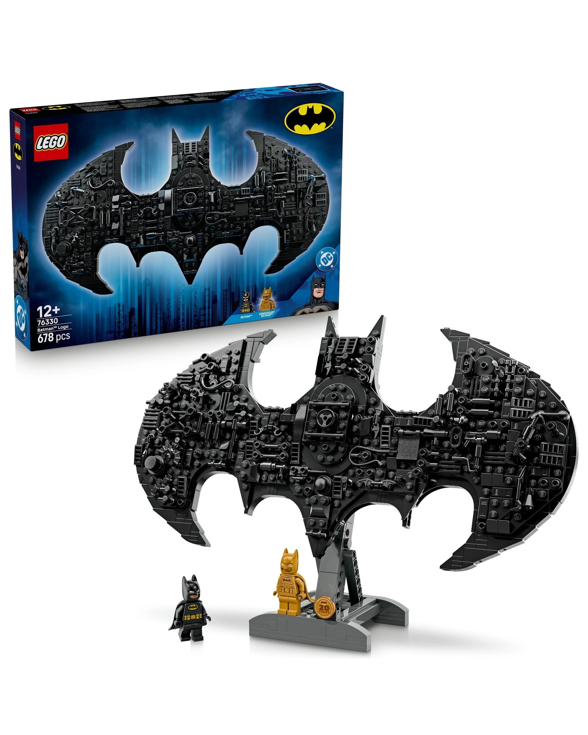 1 LEGO Super Heroes: DC Batman Logo - 76330, 1 of 10