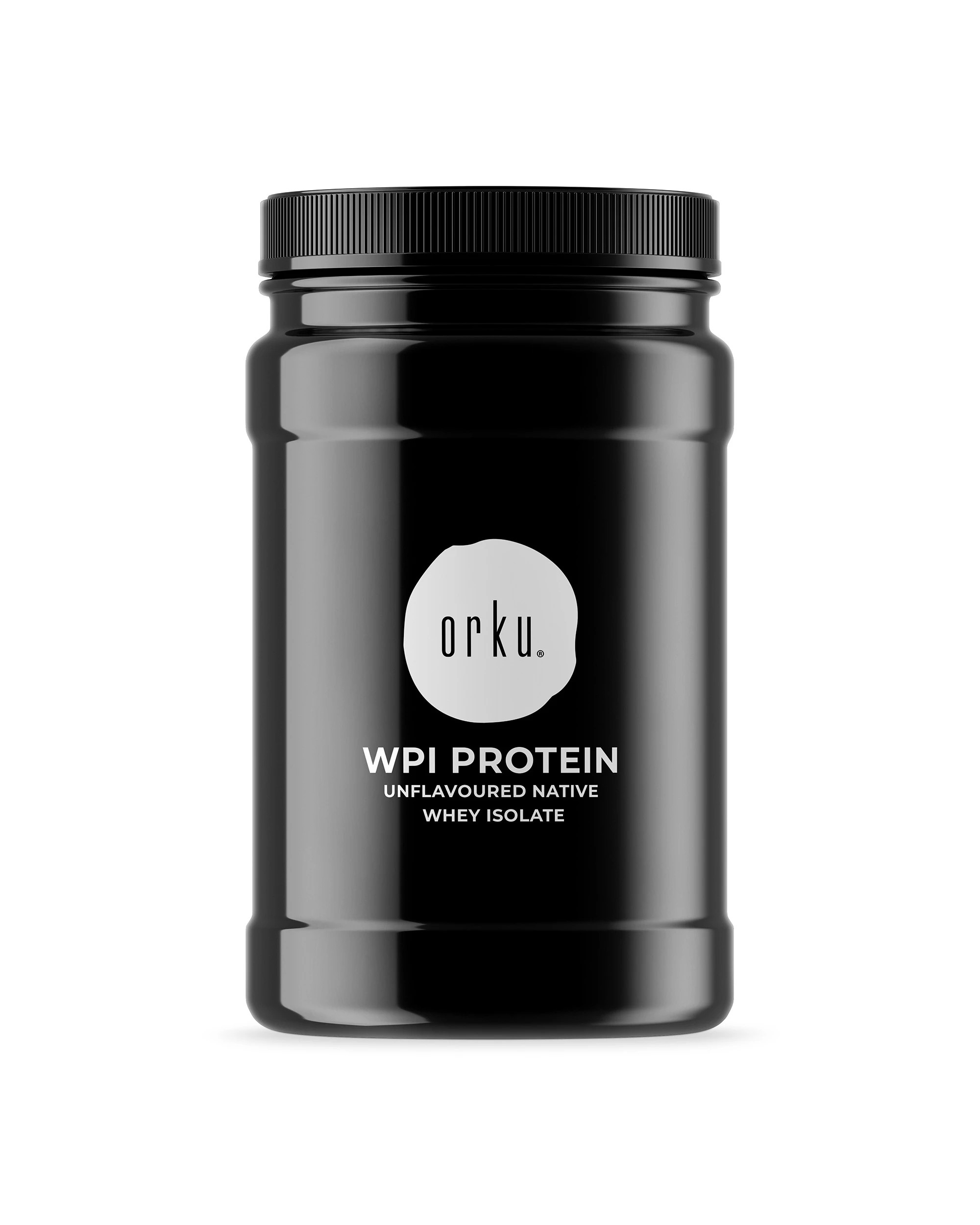 1 Orku 1Kg Whey Protein Isolate Powder WPI 90% Unflavoured Native Jar, 1 of 4